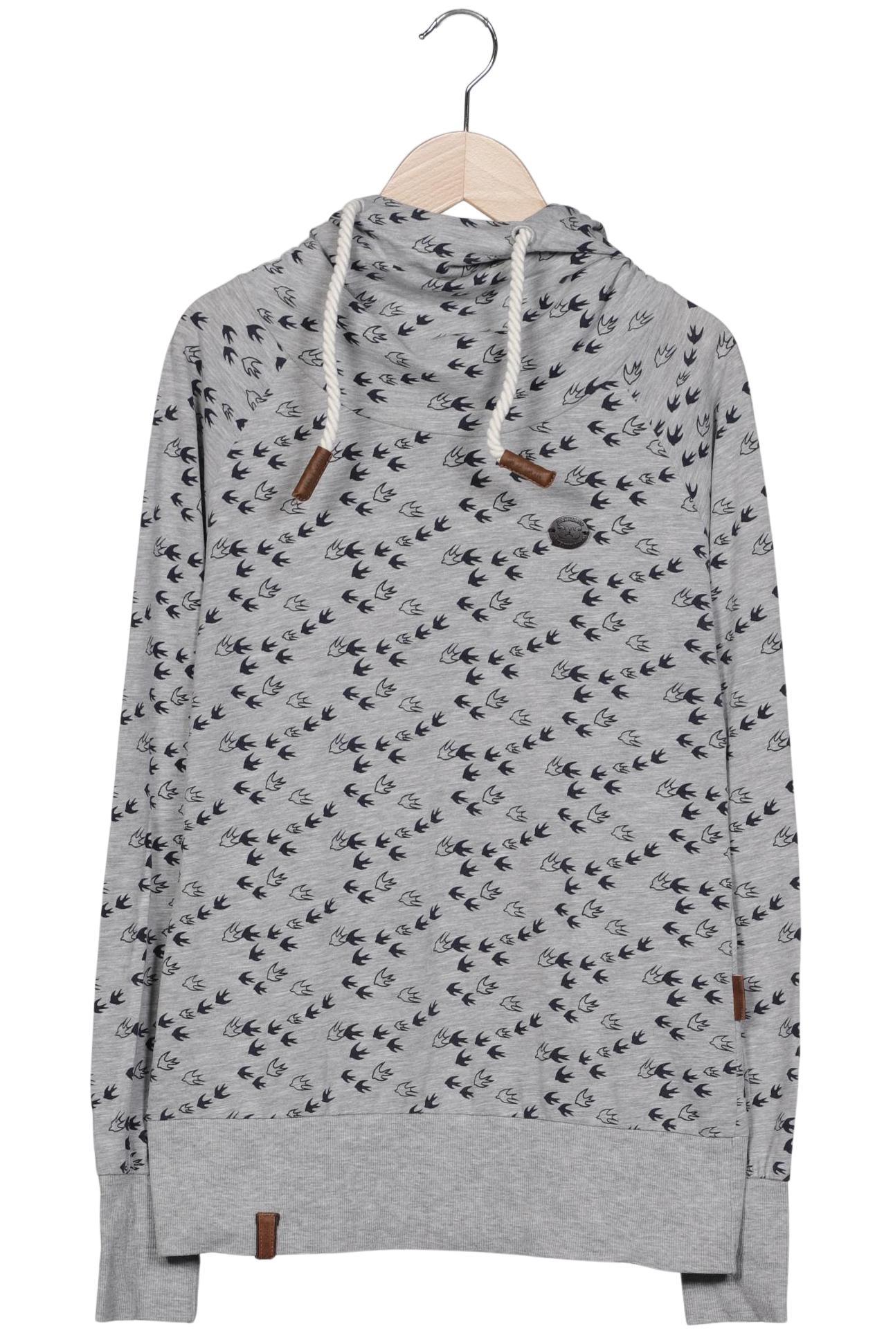 

Naketano Damen Kapuzenpullover, grau, Gr. 38