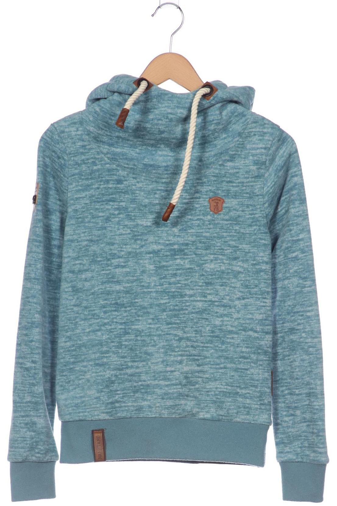 

Naketano Damen Kapuzenpullover, türkis, Gr. 34