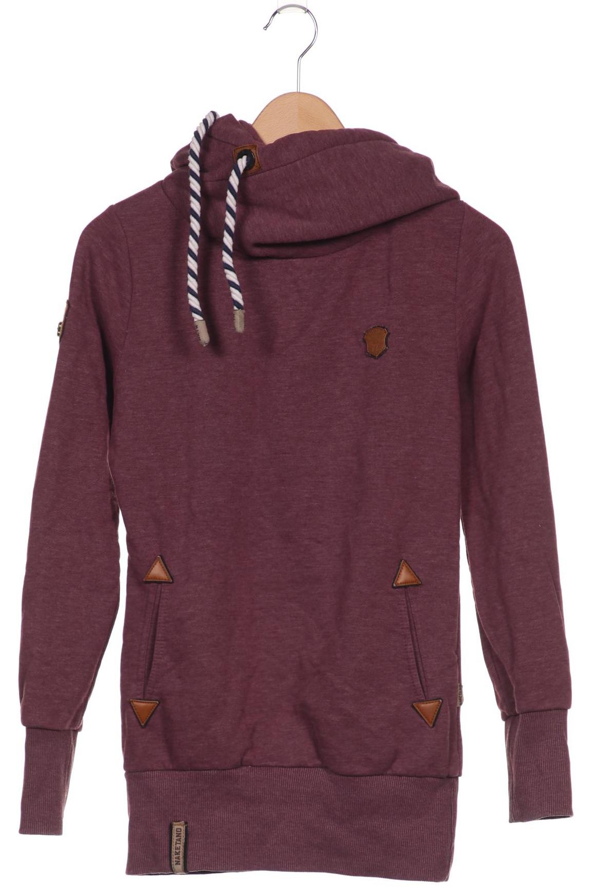 

Naketano Damen Kapuzenpullover, bordeaux