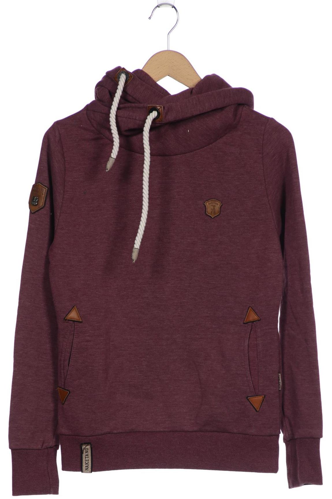 

Naketano Damen Kapuzenpullover, bordeaux