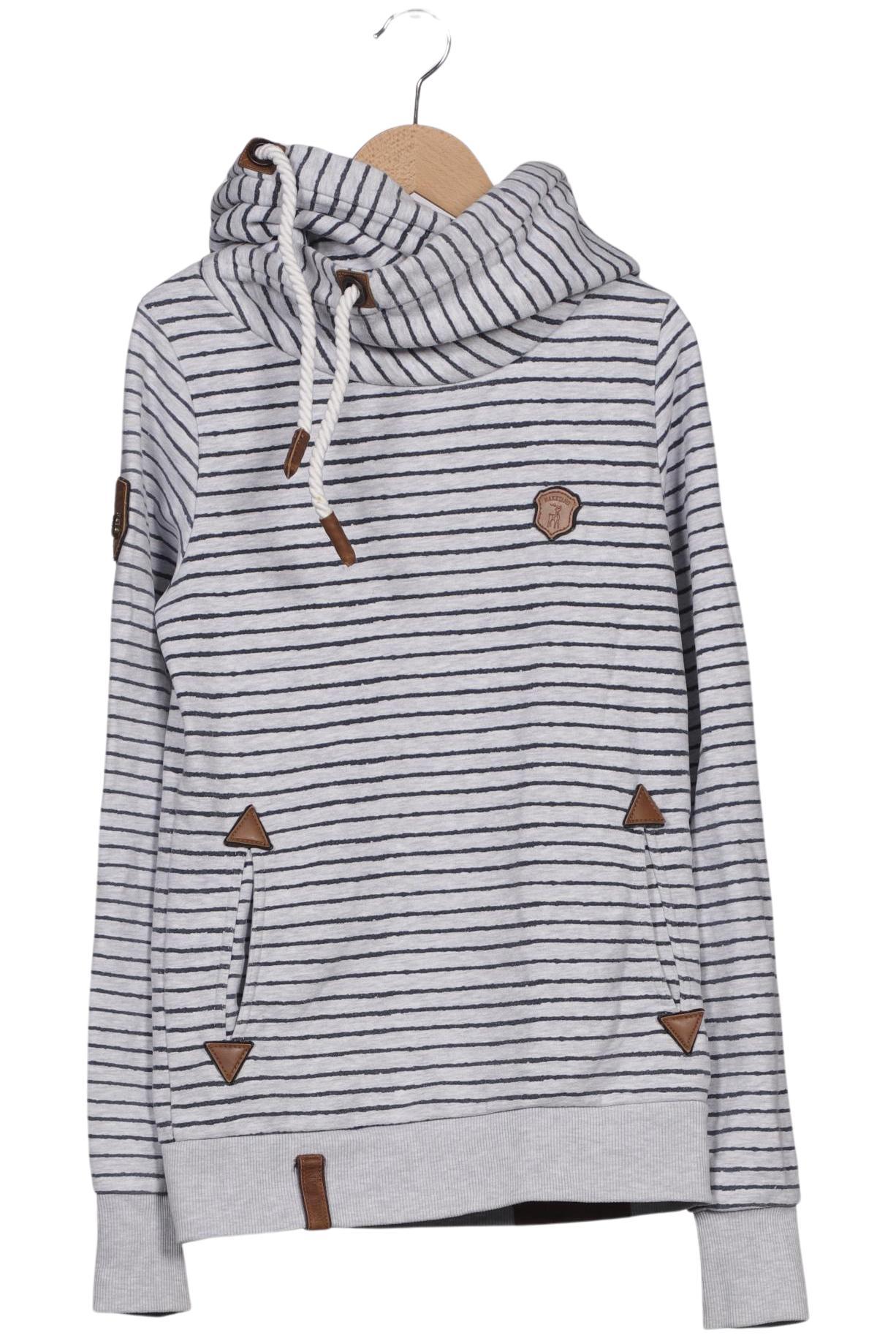 

Naketano Damen Kapuzenpullover, grau, Gr. 36