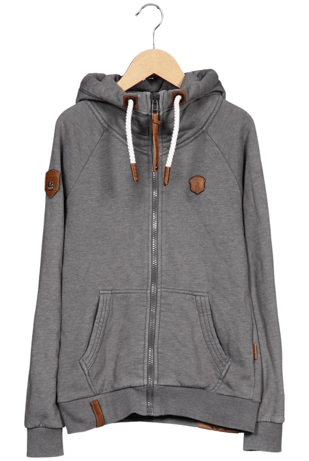 

Naketano Damen Kapuzenpullover, grau, Gr. 36