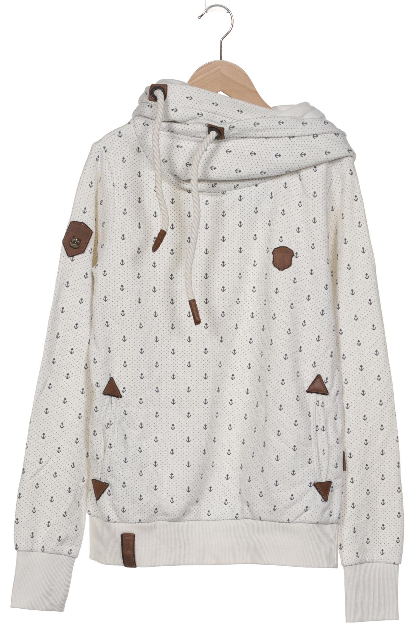 

Naketano Damen Kapuzenpullover, weiß, Gr. 42