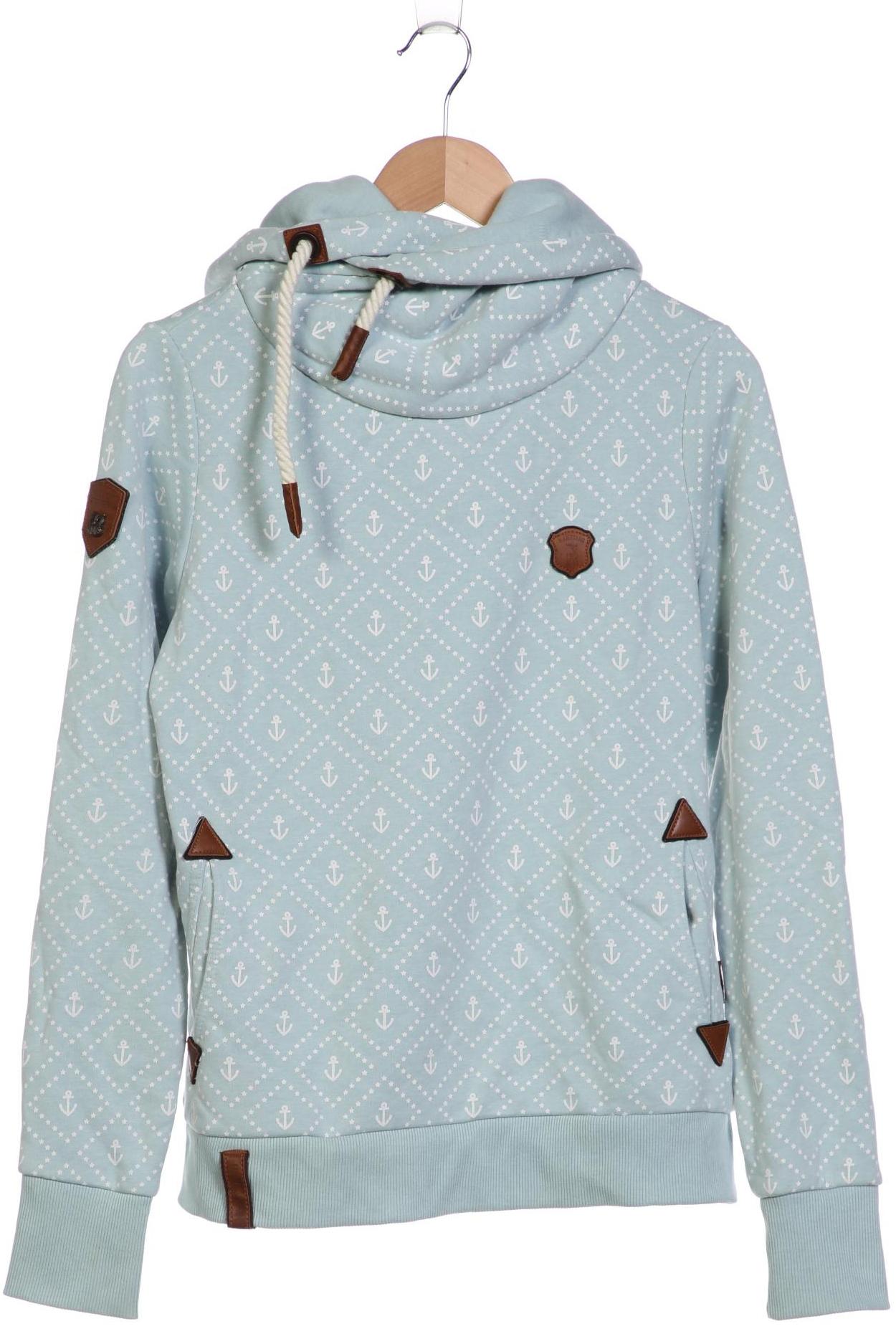 

Naketano Damen Kapuzenpullover, hellblau, Gr. 42