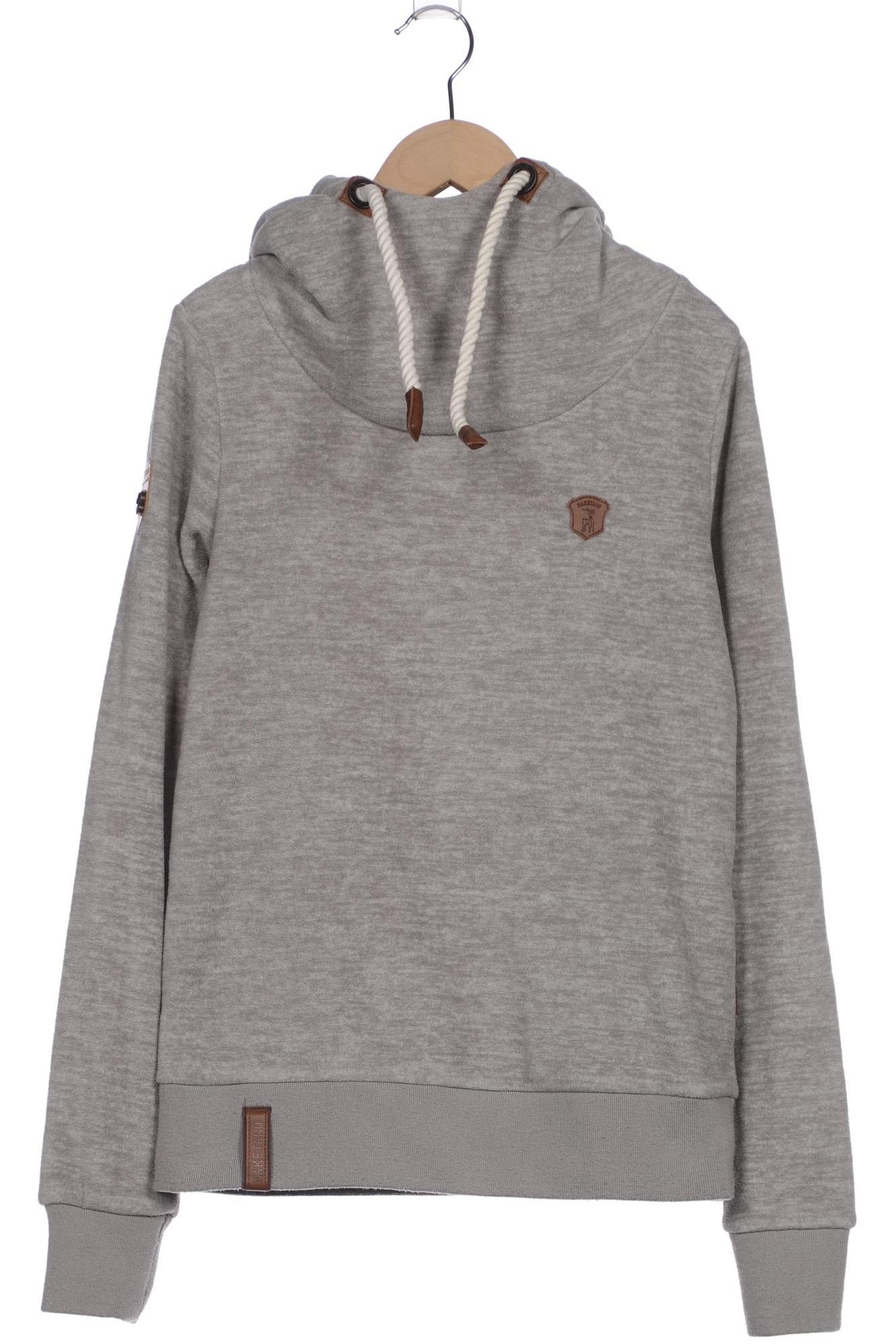 

Naketano Damen Kapuzenpullover, grau, Gr. 36