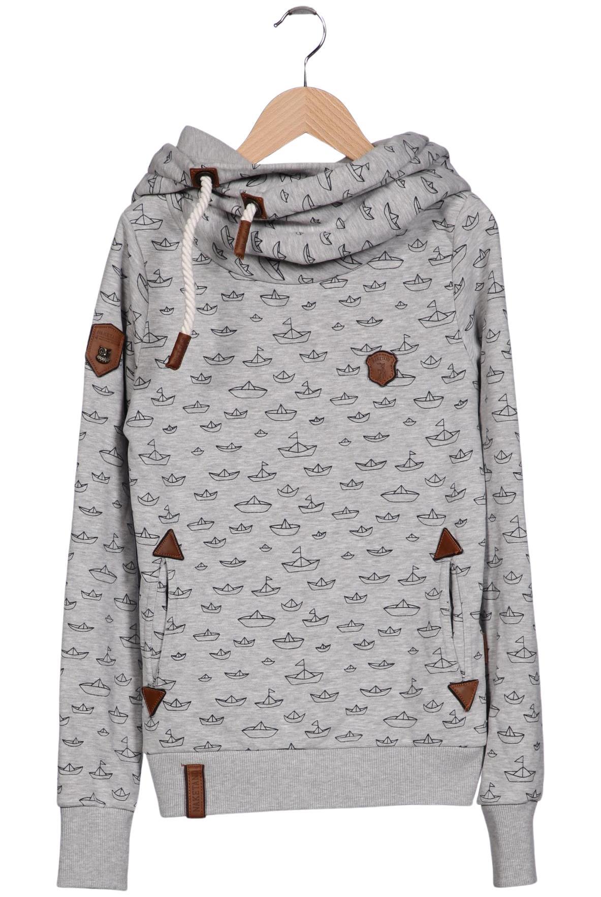 

Naketano Damen Kapuzenpullover, grau, Gr. 36