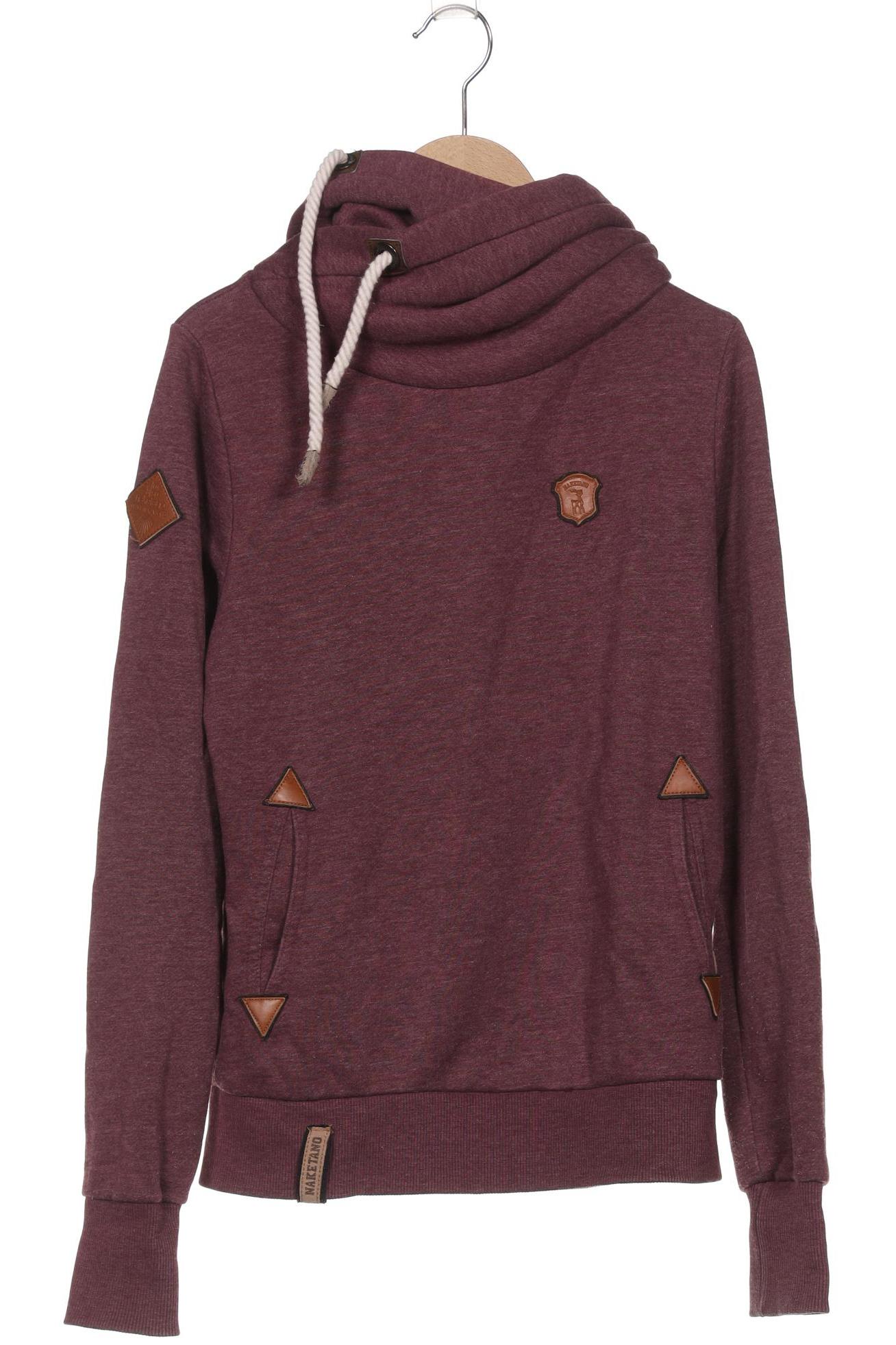 

Naketano Damen Kapuzenpullover, bordeaux, Gr. 34