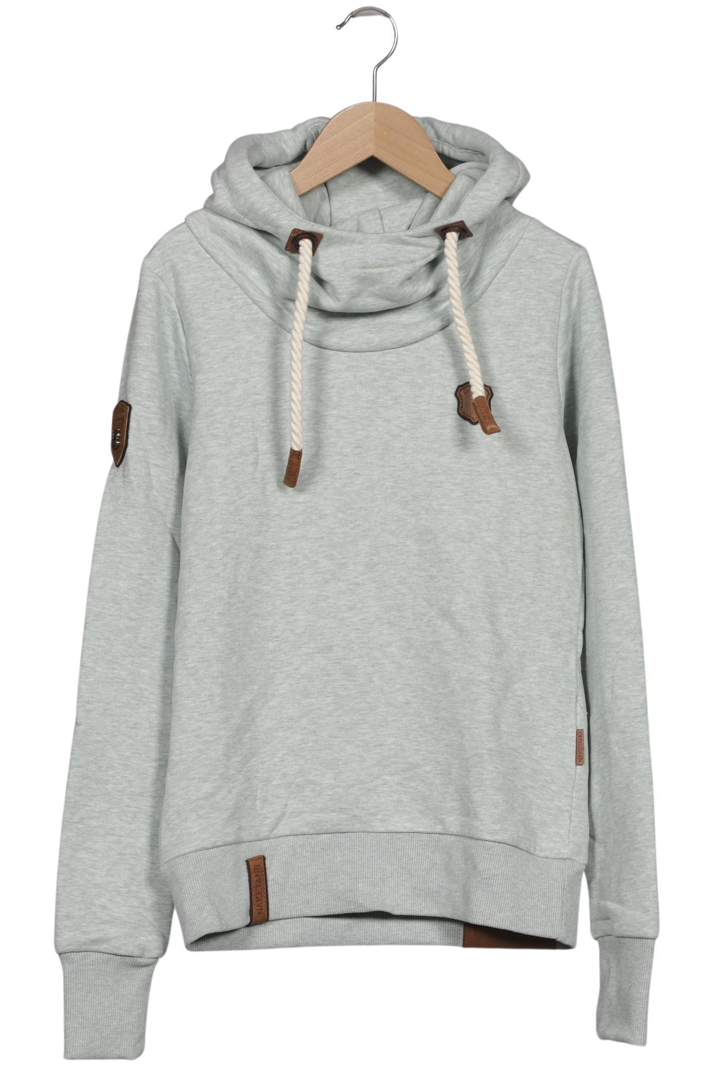 

Naketano Damen Kapuzenpullover, grau, Gr. 34