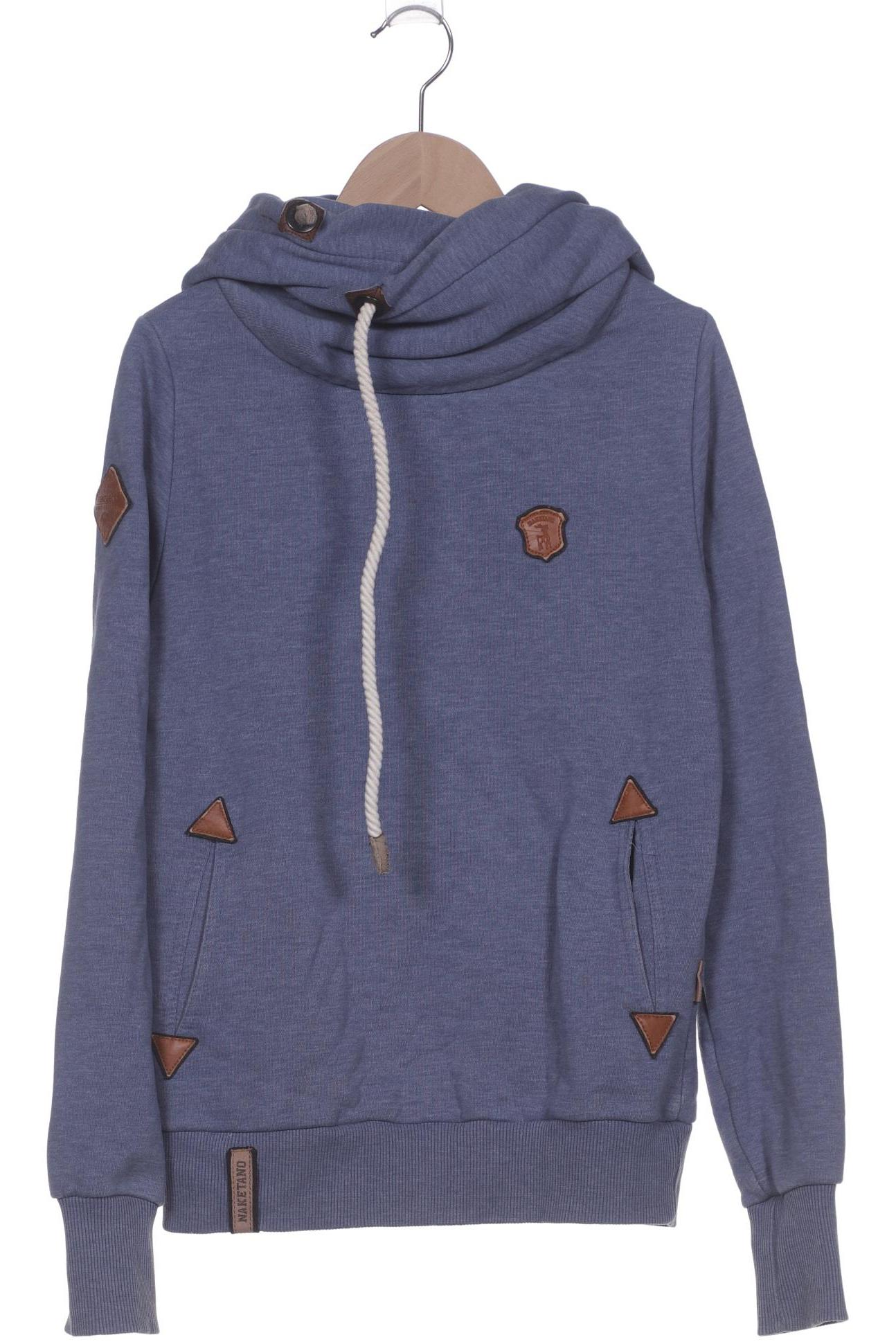 

Naketano Damen Kapuzenpullover, blau, Gr. 34