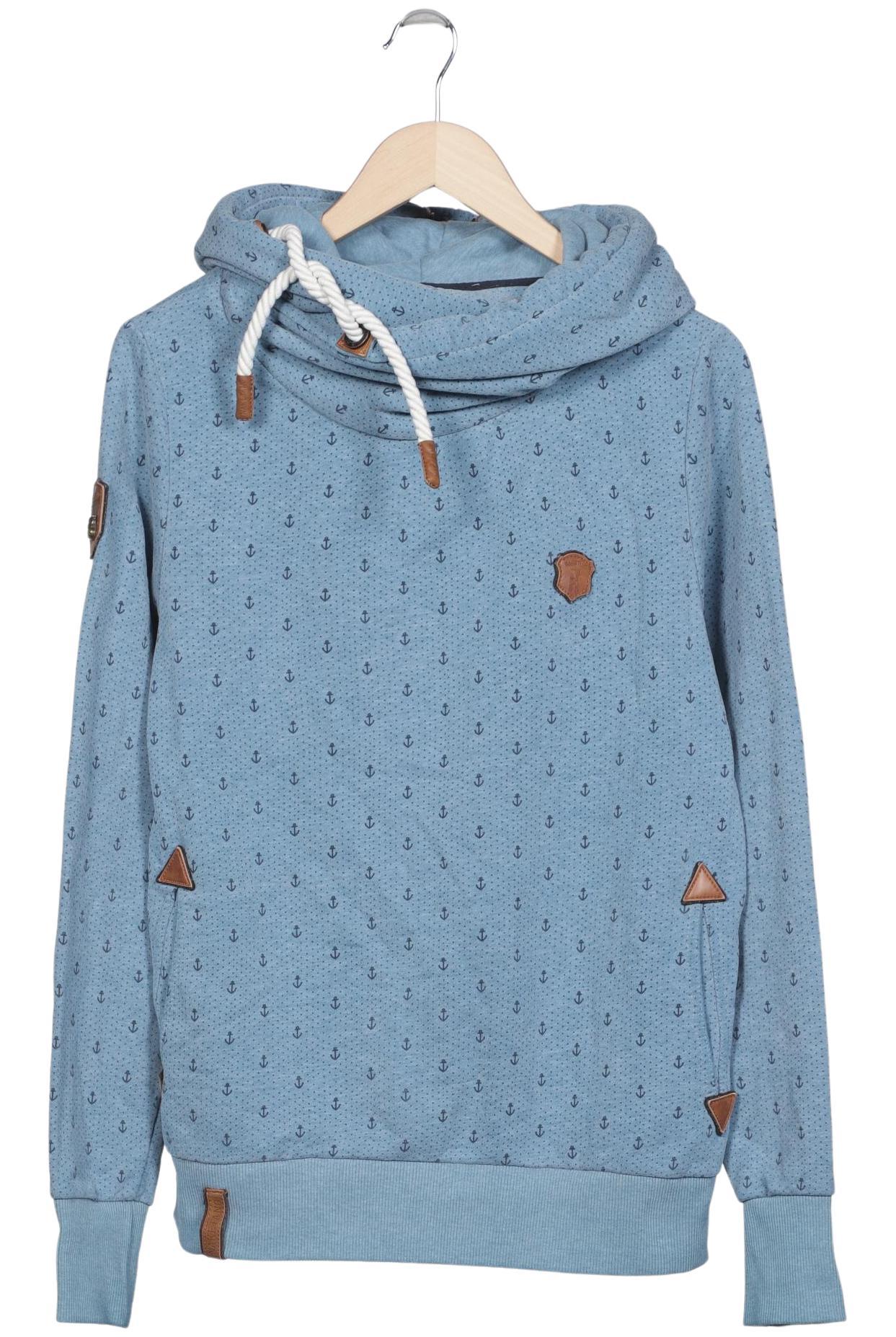

Naketano Damen Kapuzenpullover, hellblau, Gr. 44