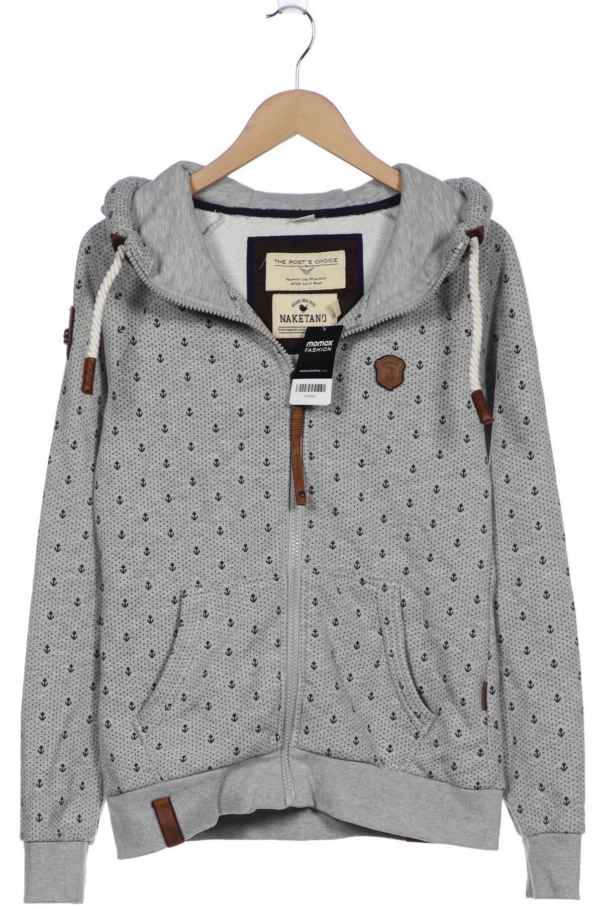 

Naketano Damen Kapuzenpullover, grau, Gr. 42