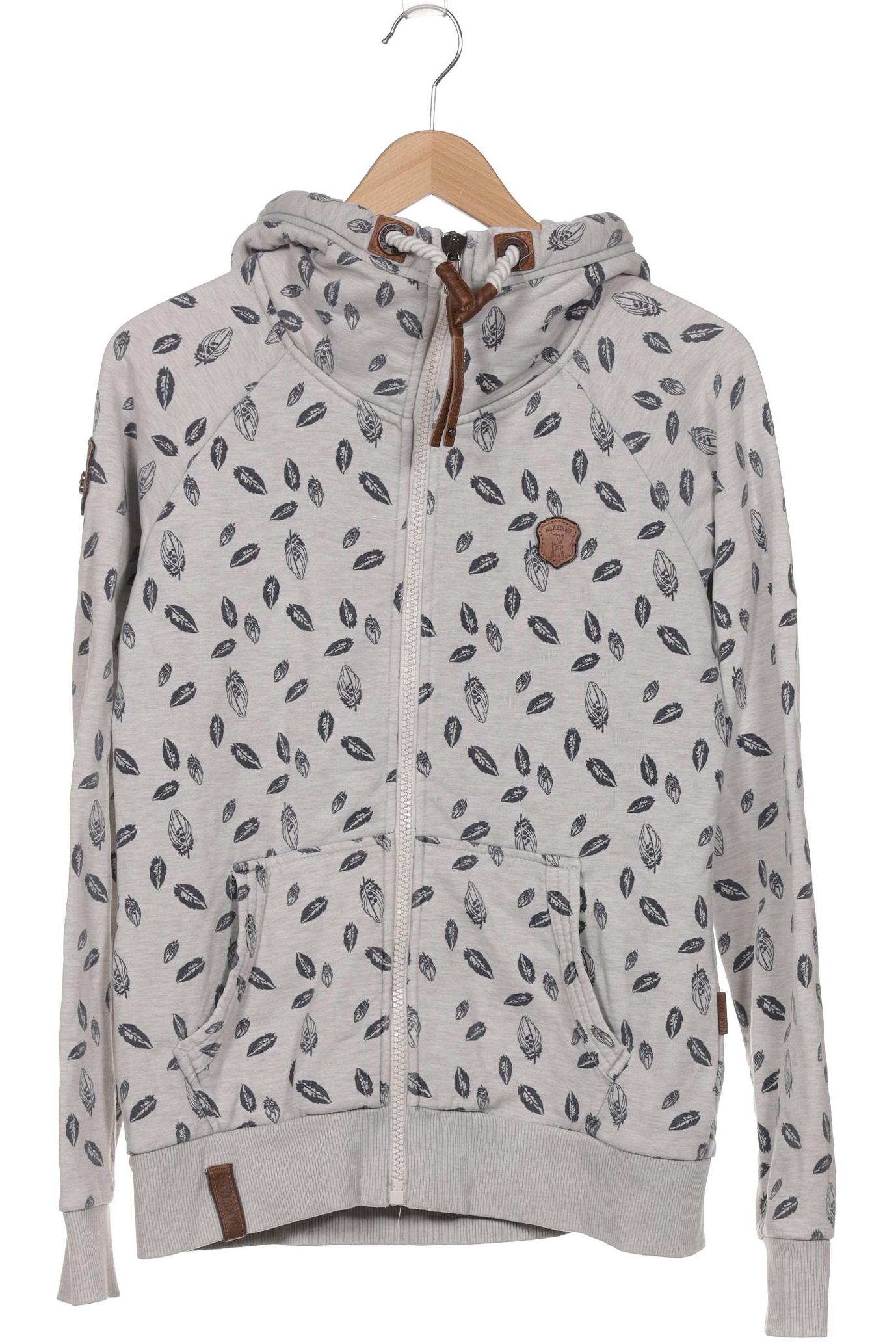 

Naketano Damen Kapuzenpullover, grau, Gr. 42