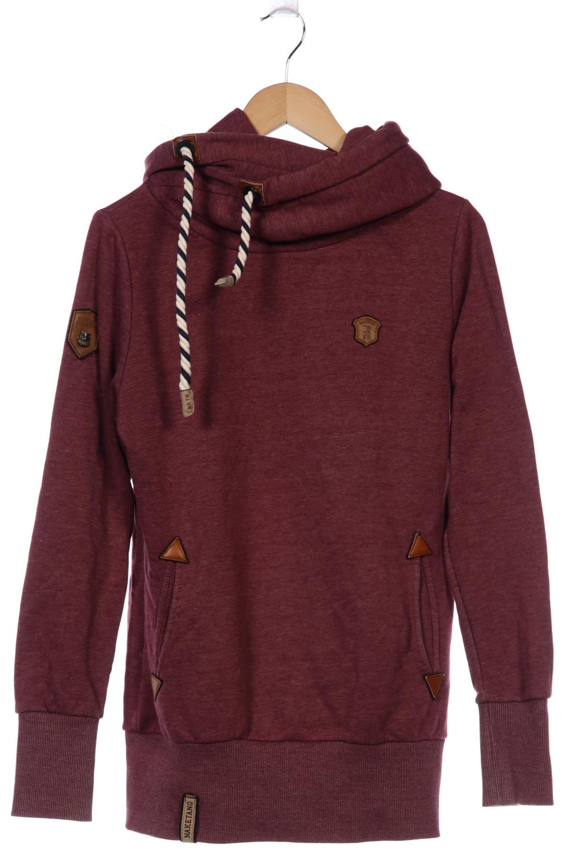 

Naketano Damen Kapuzenpullover, bordeaux, Gr. 38