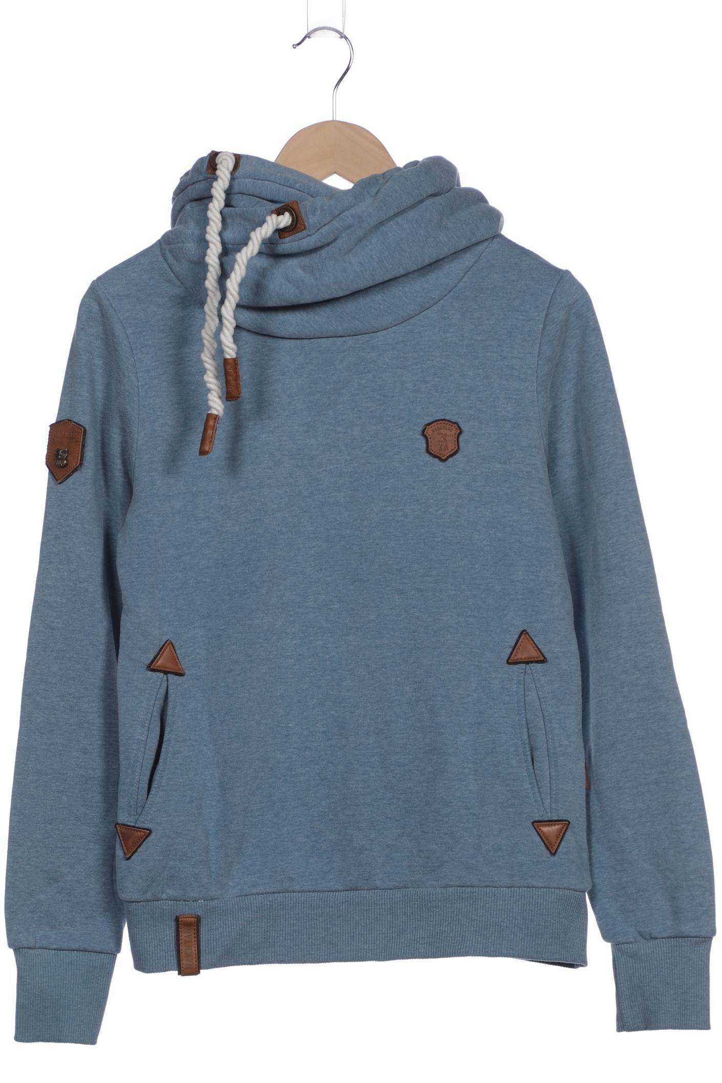 

Naketano Damen Kapuzenpullover, blau, Gr. 38