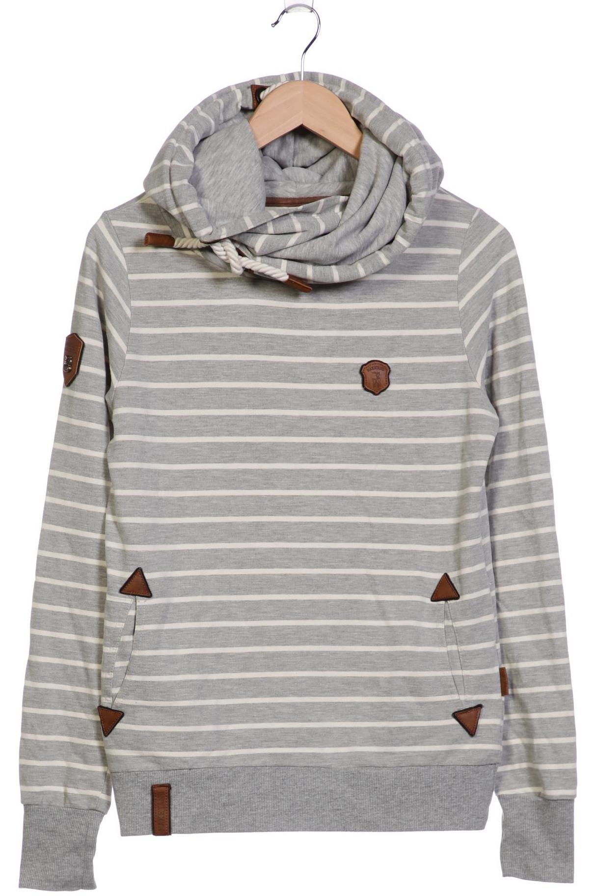 

Naketano Damen Kapuzenpullover, grau, Gr. 38