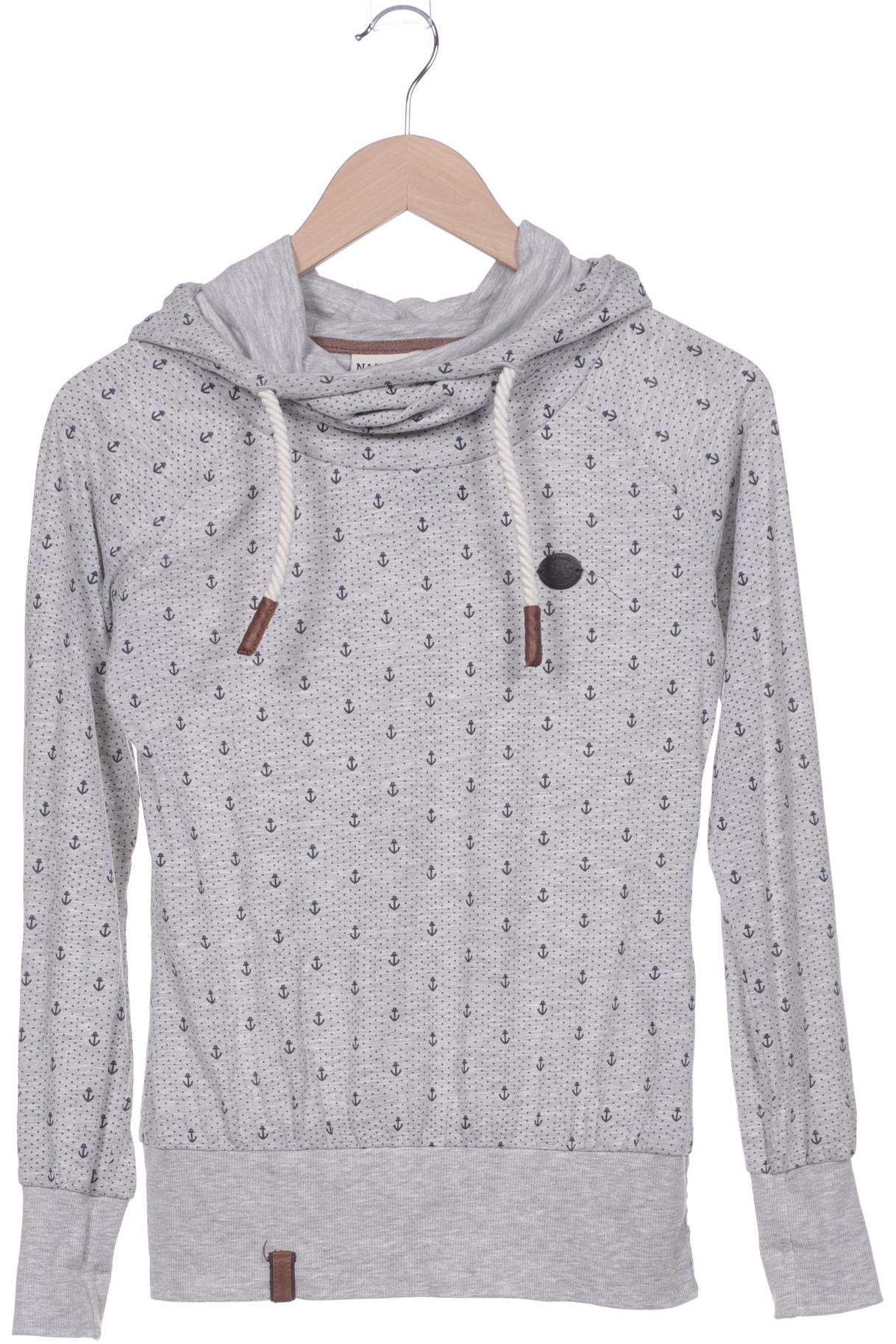 

Naketano Damen Kapuzenpullover, grau, Gr. 34