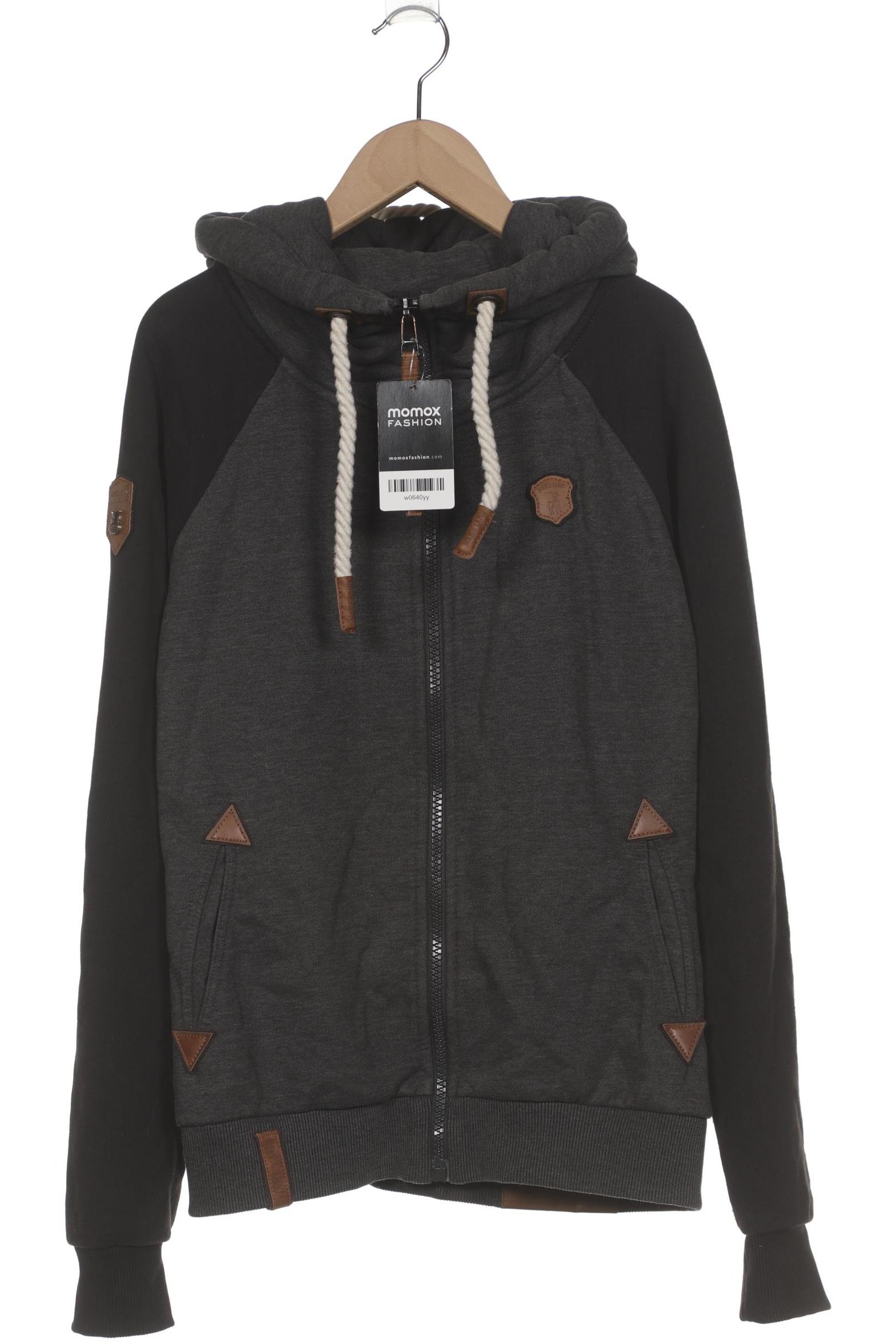 

Naketano Damen Kapuzenpullover, grau, Gr. 38