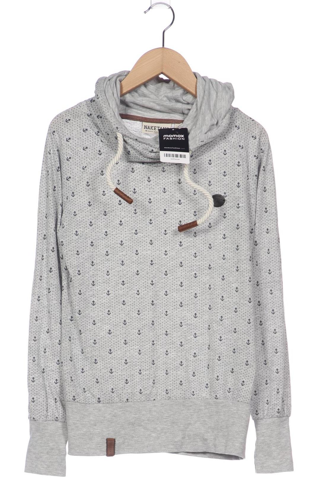 

Naketano Damen Kapuzenpullover, grau, Gr. 34