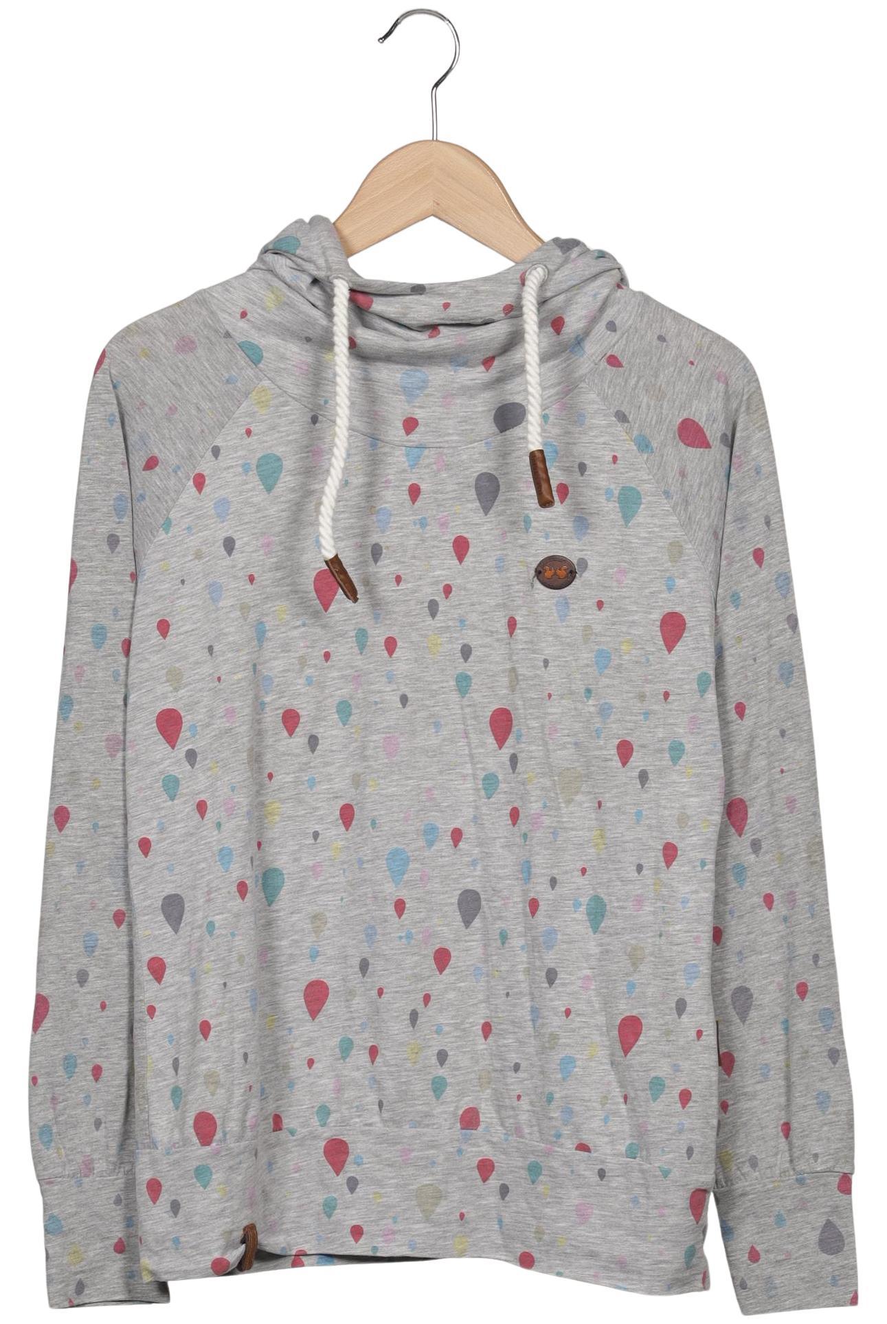 

Naketano Damen Kapuzenpullover, grau, Gr. 42