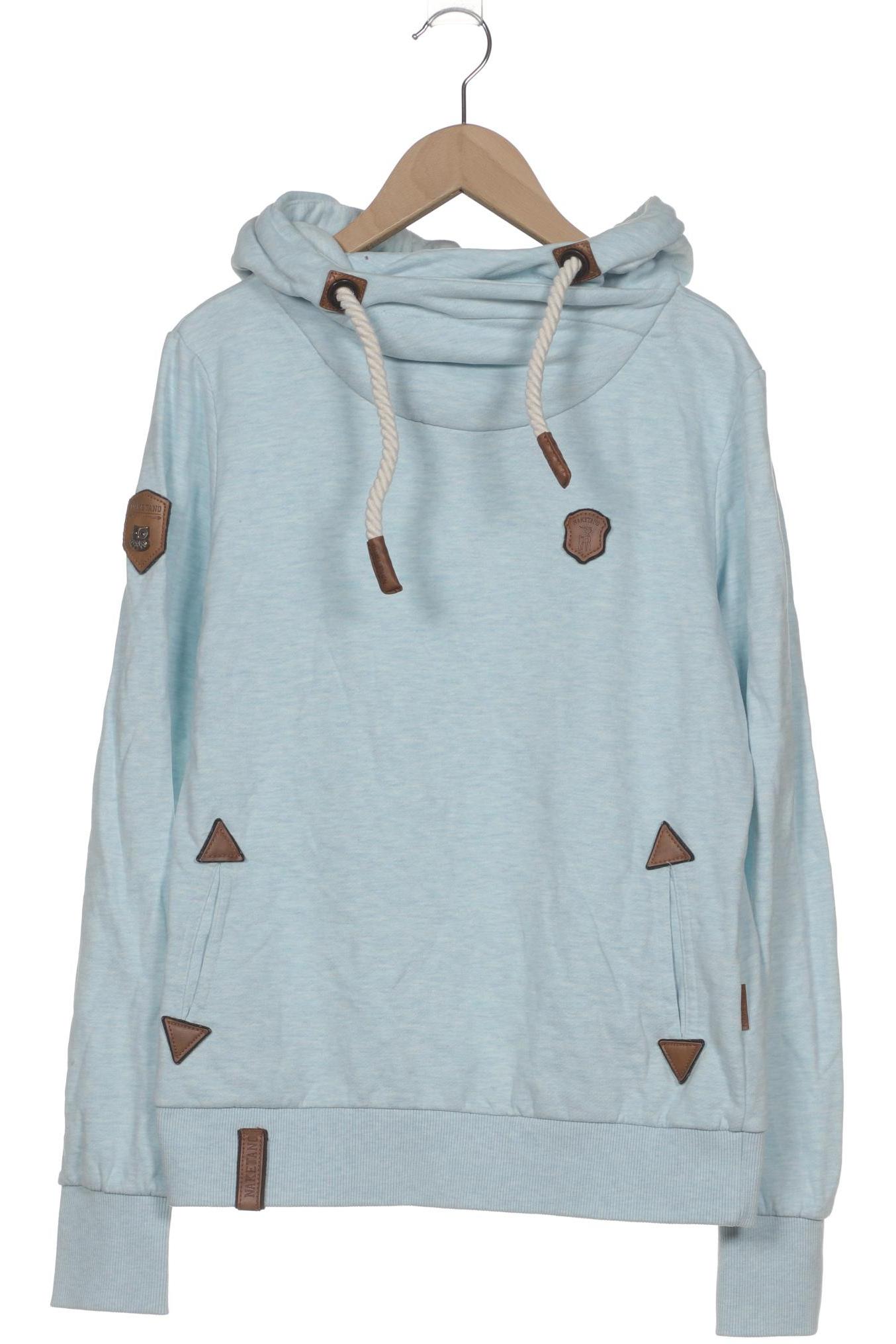 

Naketano Damen Kapuzenpullover, hellblau, Gr. 38