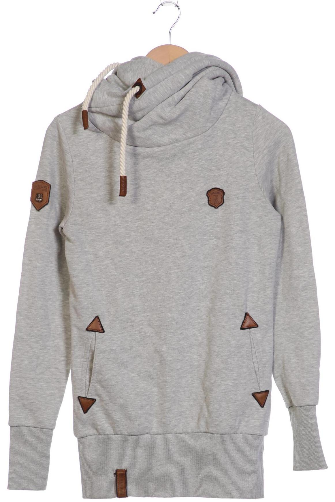 

Naketano Damen Kapuzenpullover, grau, Gr. 36