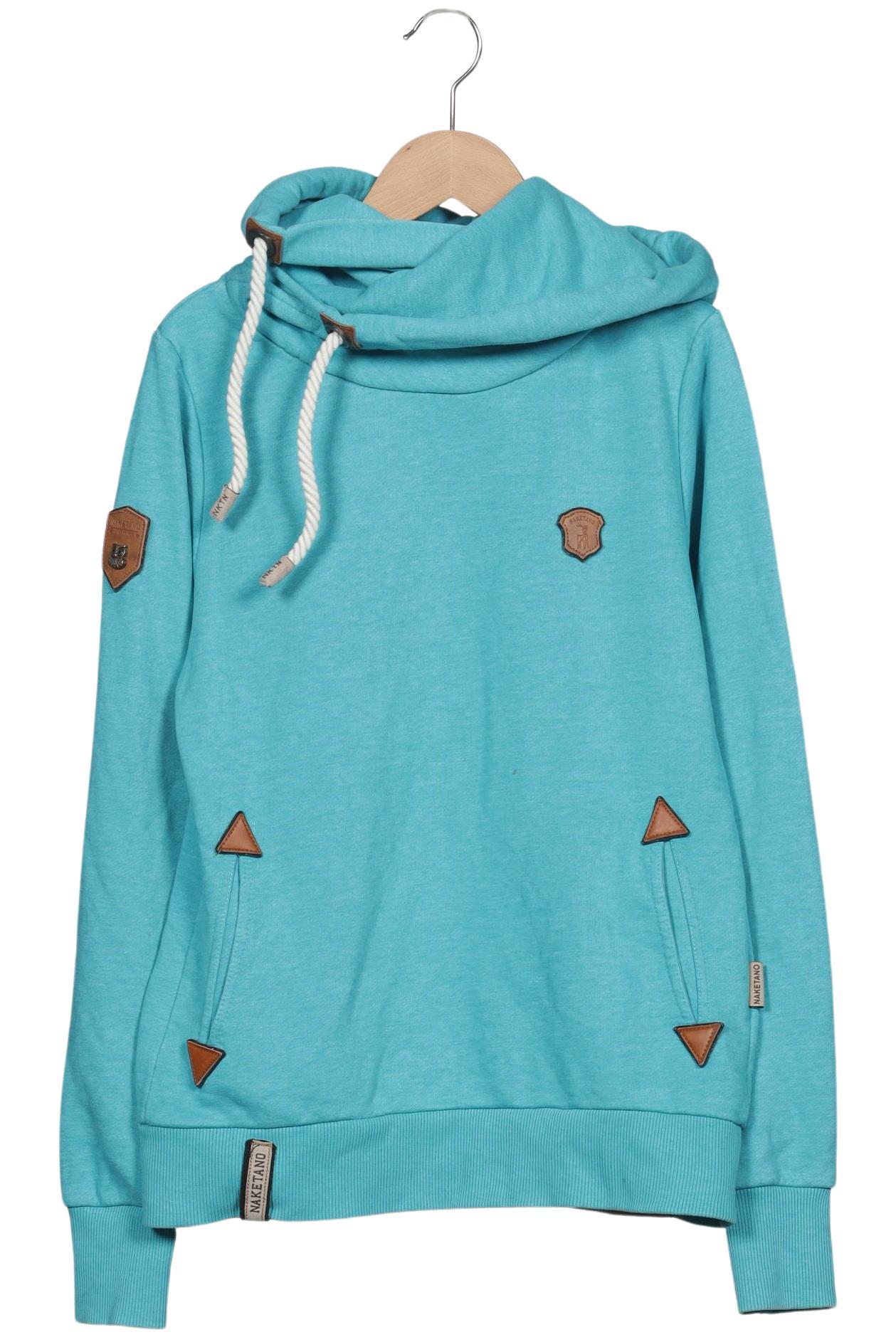 

Naketano Damen Kapuzenpullover, türkis, Gr. 36