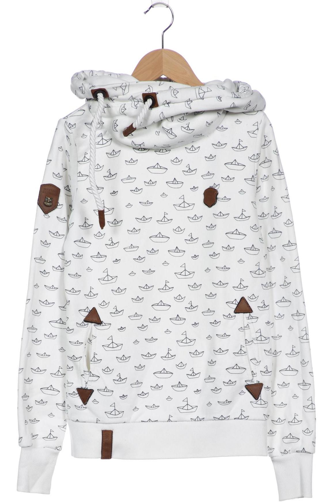 

Naketano Damen Kapuzenpullover, weiß, Gr. 36