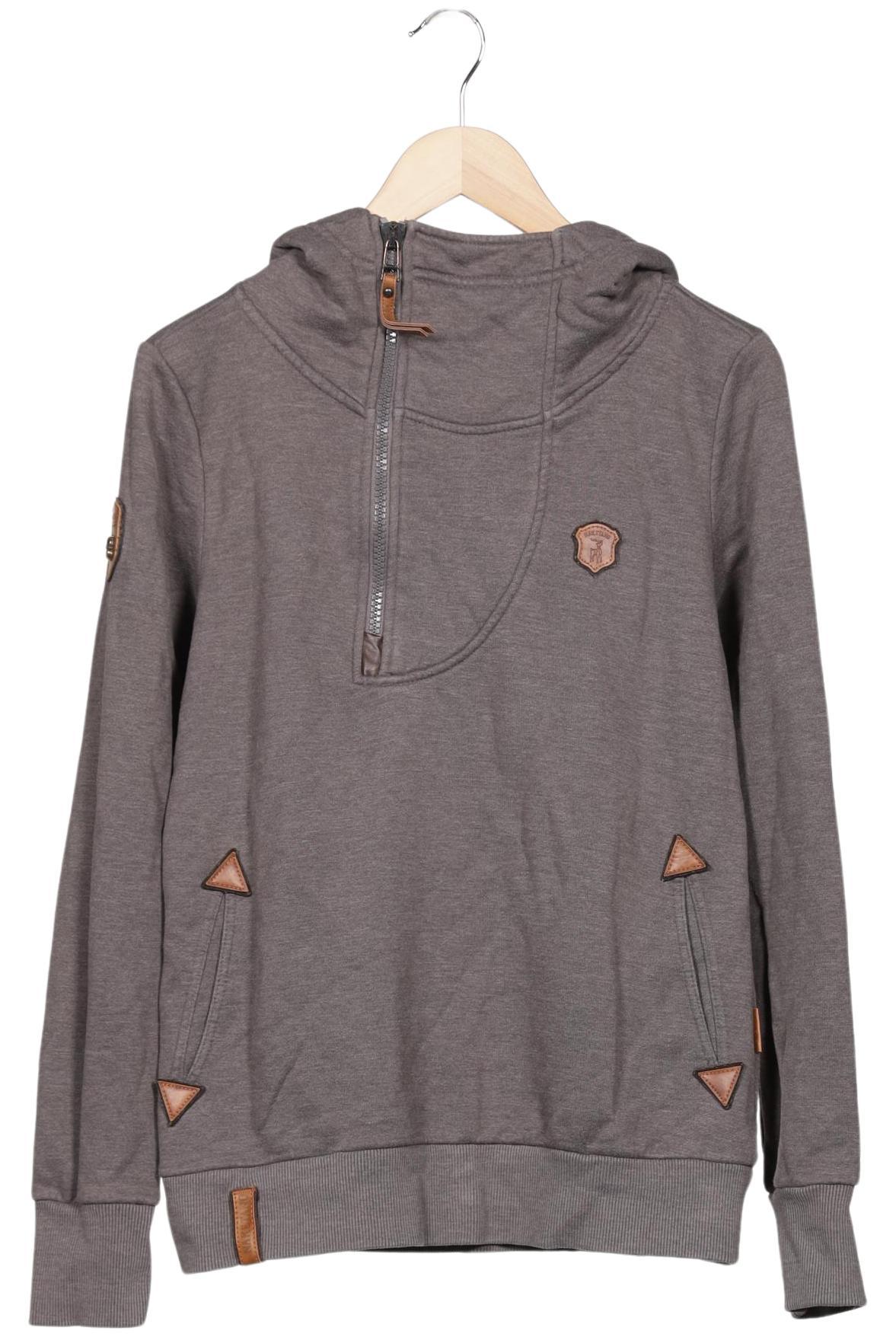 

Naketano Damen Kapuzenpullover, grau, Gr. 44