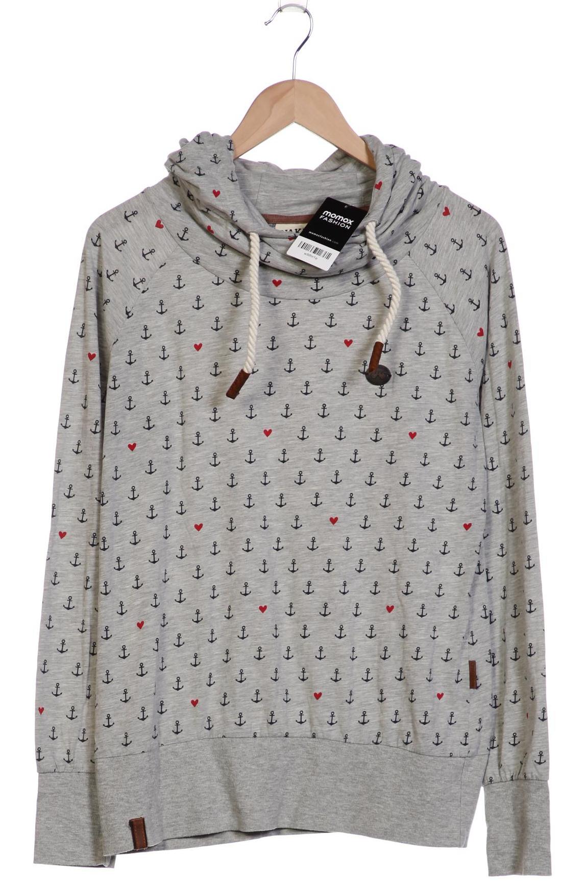 

Naketano Damen Kapuzenpullover, grau, Gr. 44