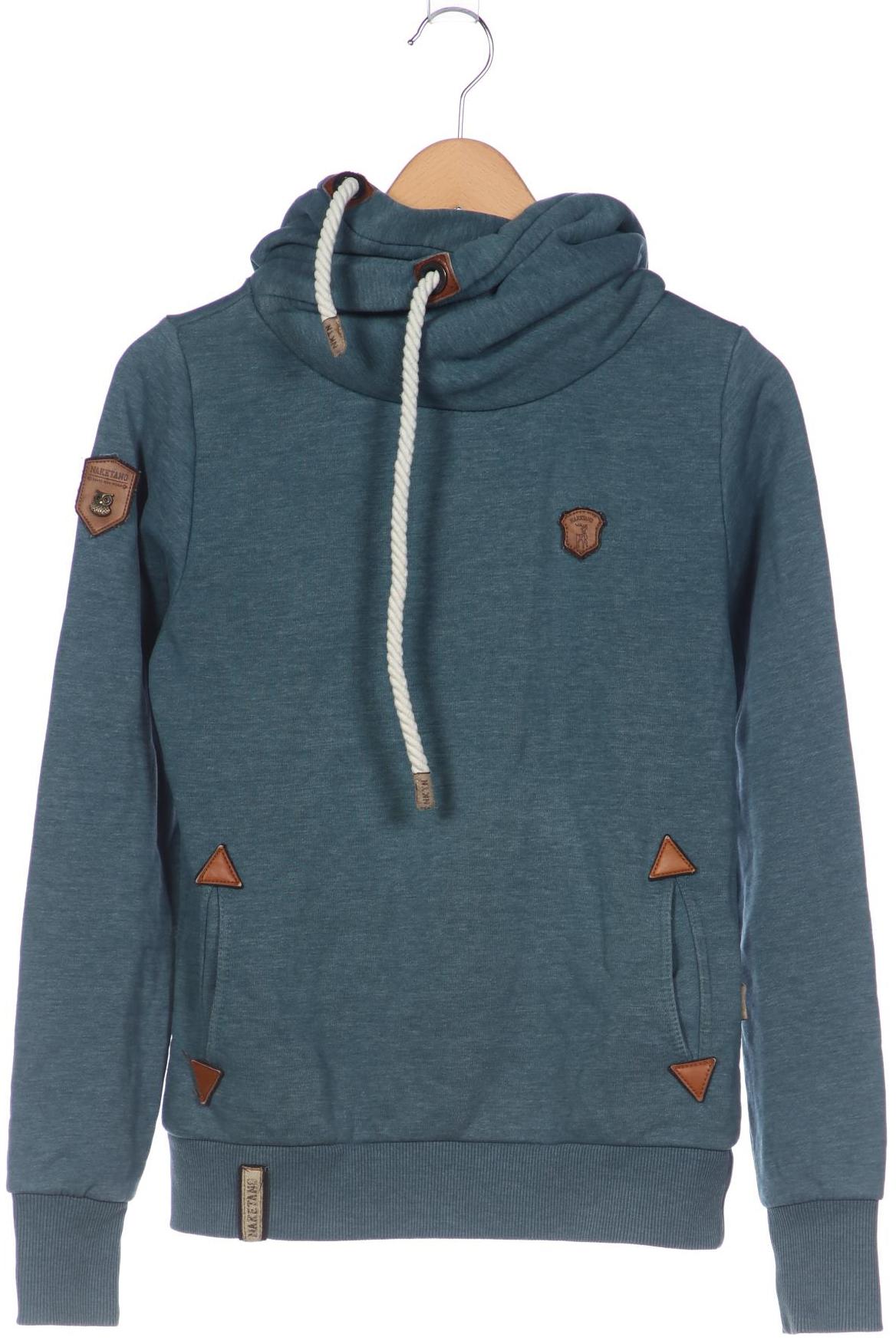 

Naketano Damen Kapuzenpullover, türkis, Gr. 36