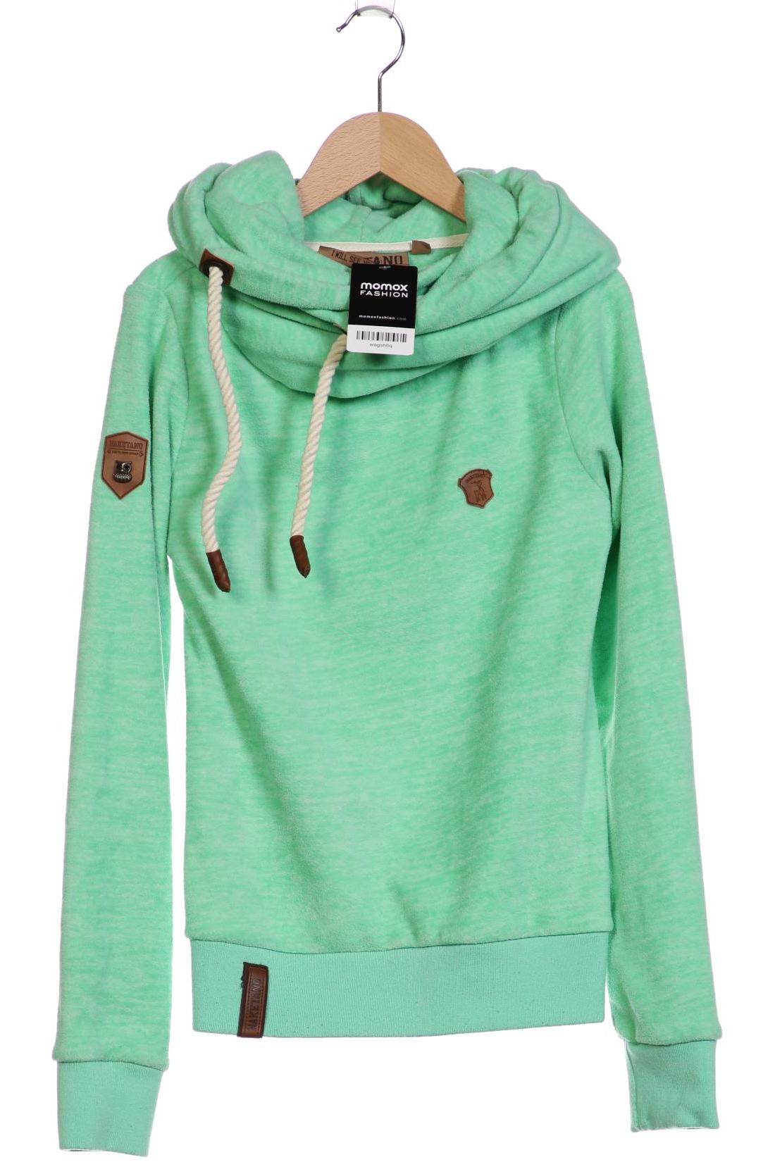 

Naketano Damen Kapuzenpullover, grün, Gr. 34