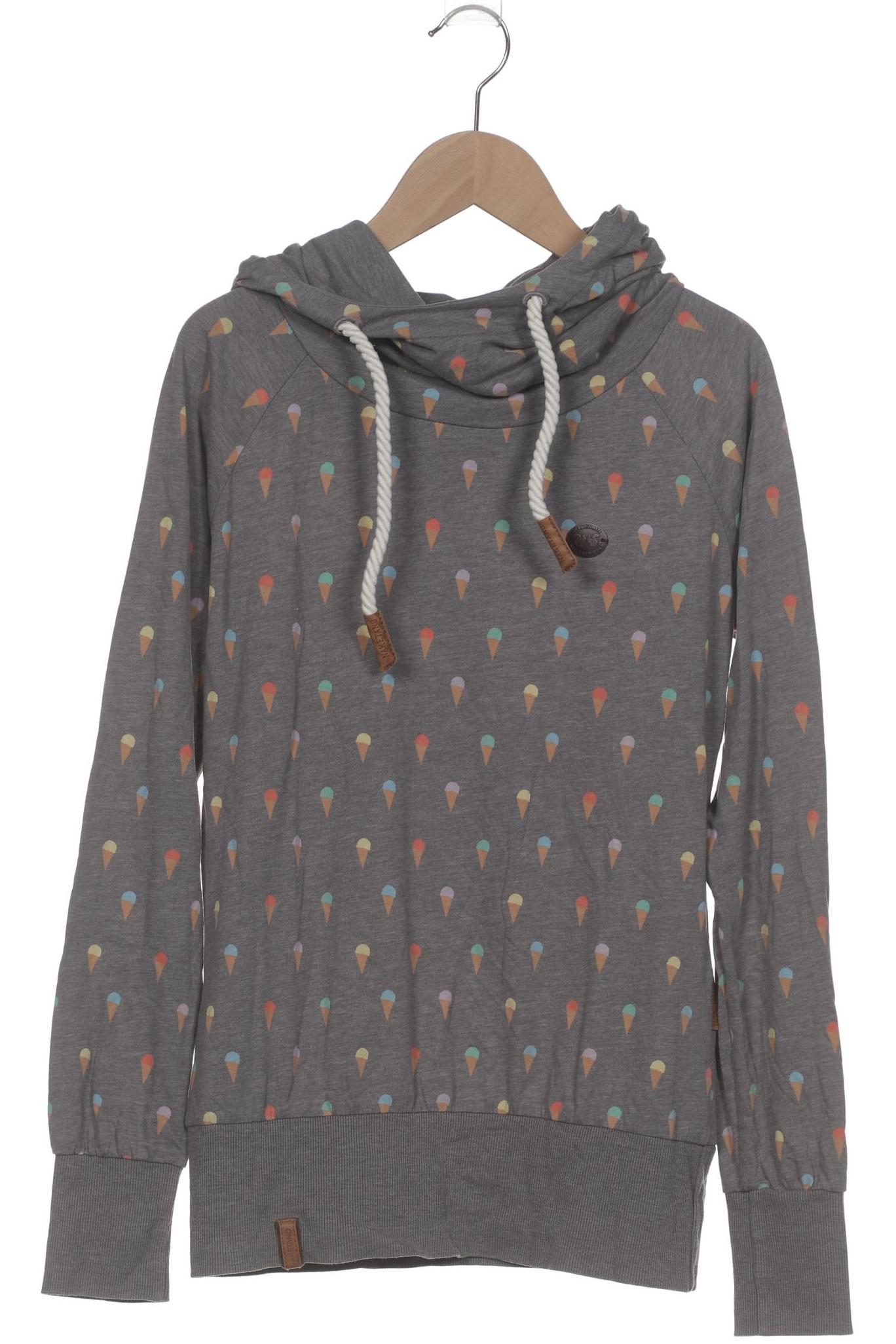 

Naketano Damen Kapuzenpullover, grau, Gr. 36