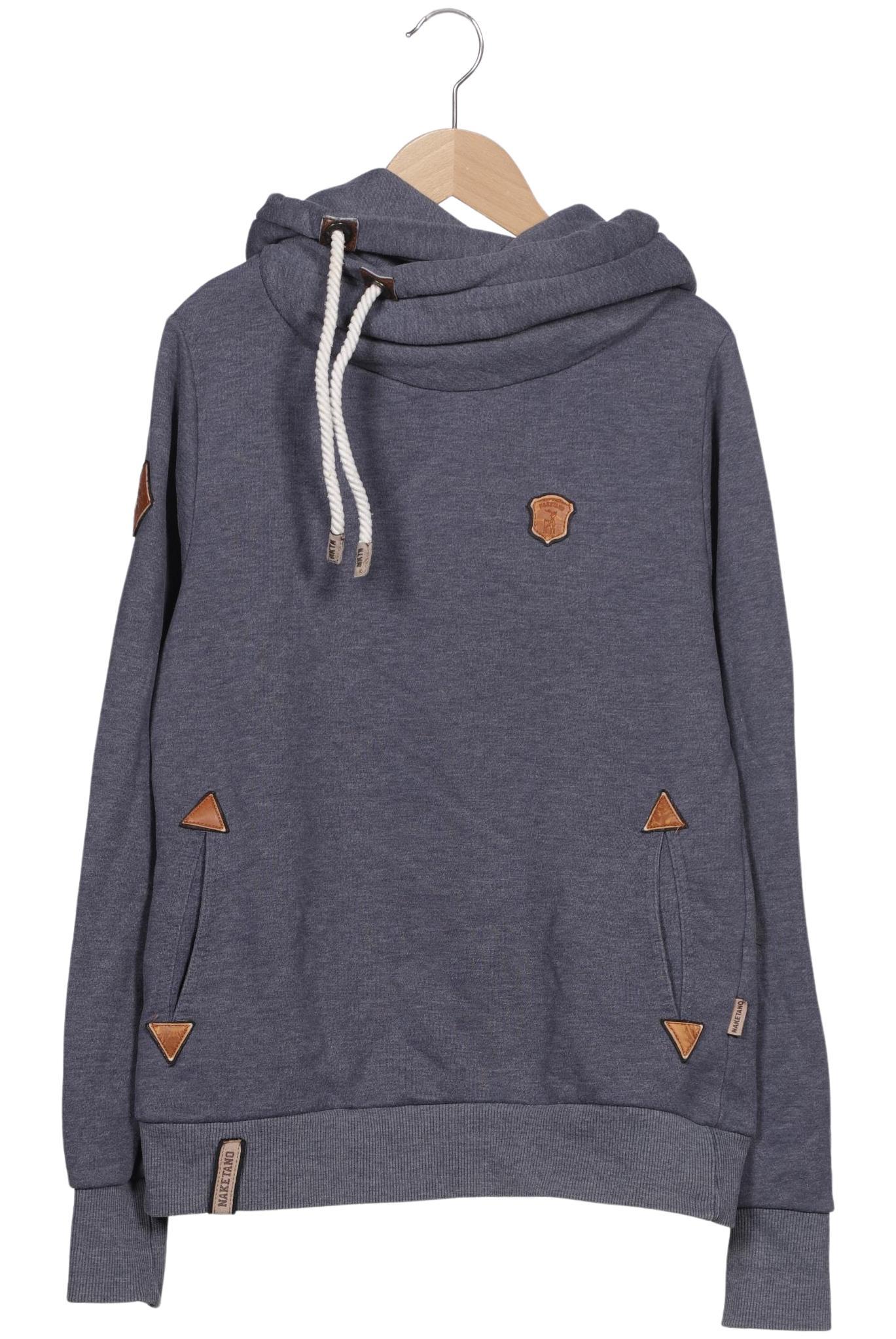 

Naketano Damen Kapuzenpullover, grau, Gr. 38