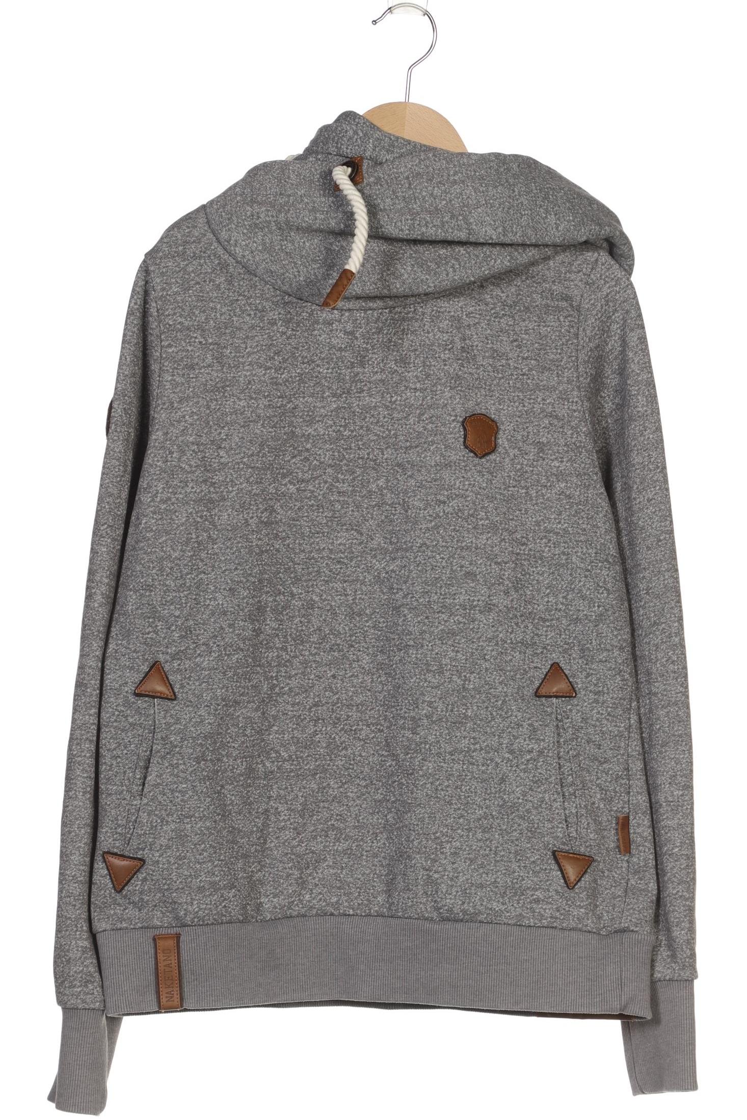 

Naketano Damen Kapuzenpullover, grau, Gr. 42