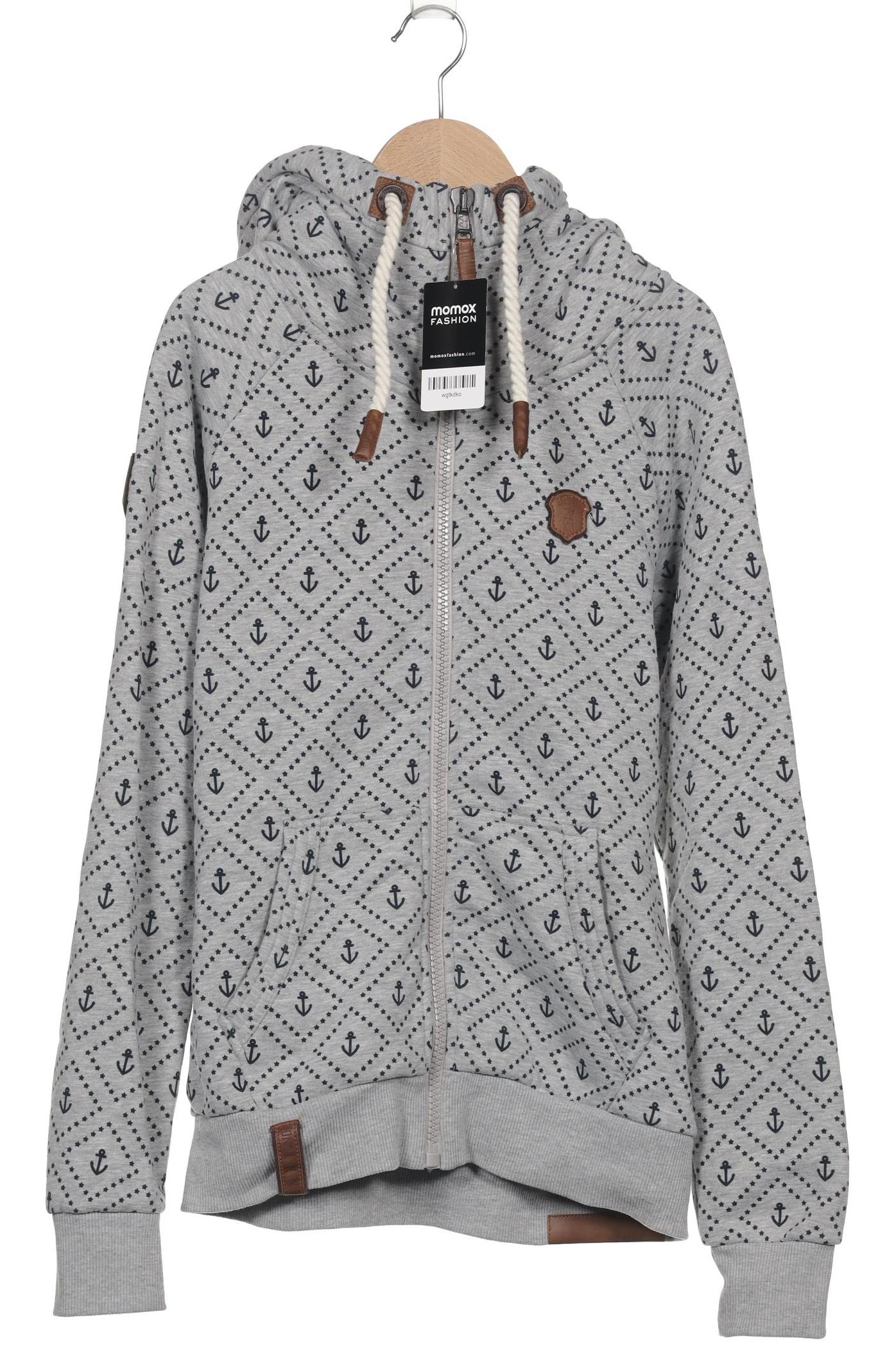 

Naketano Damen Kapuzenpullover, grau, Gr. 38