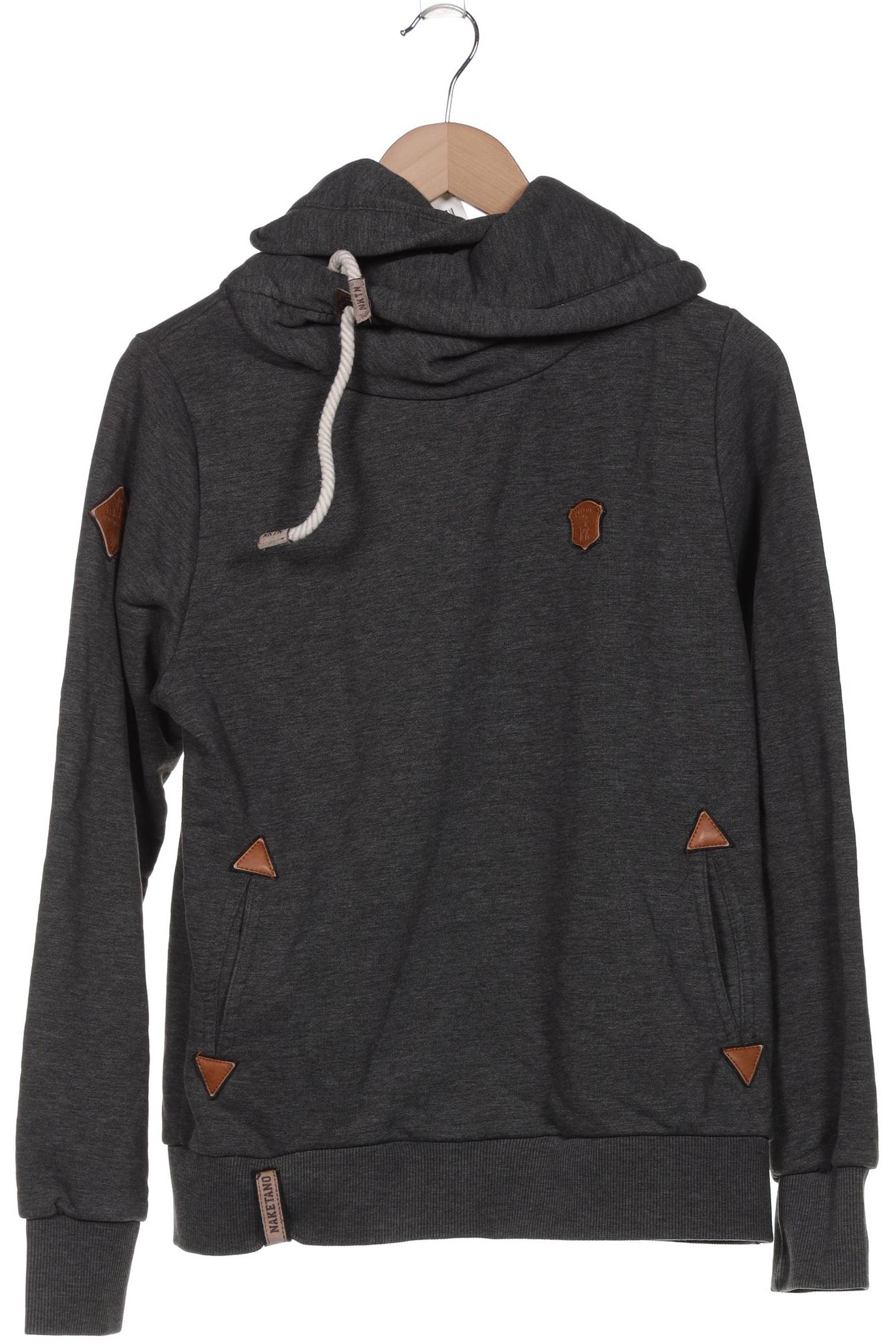 

Naketano Damen Kapuzenpullover, grau, Gr. 42