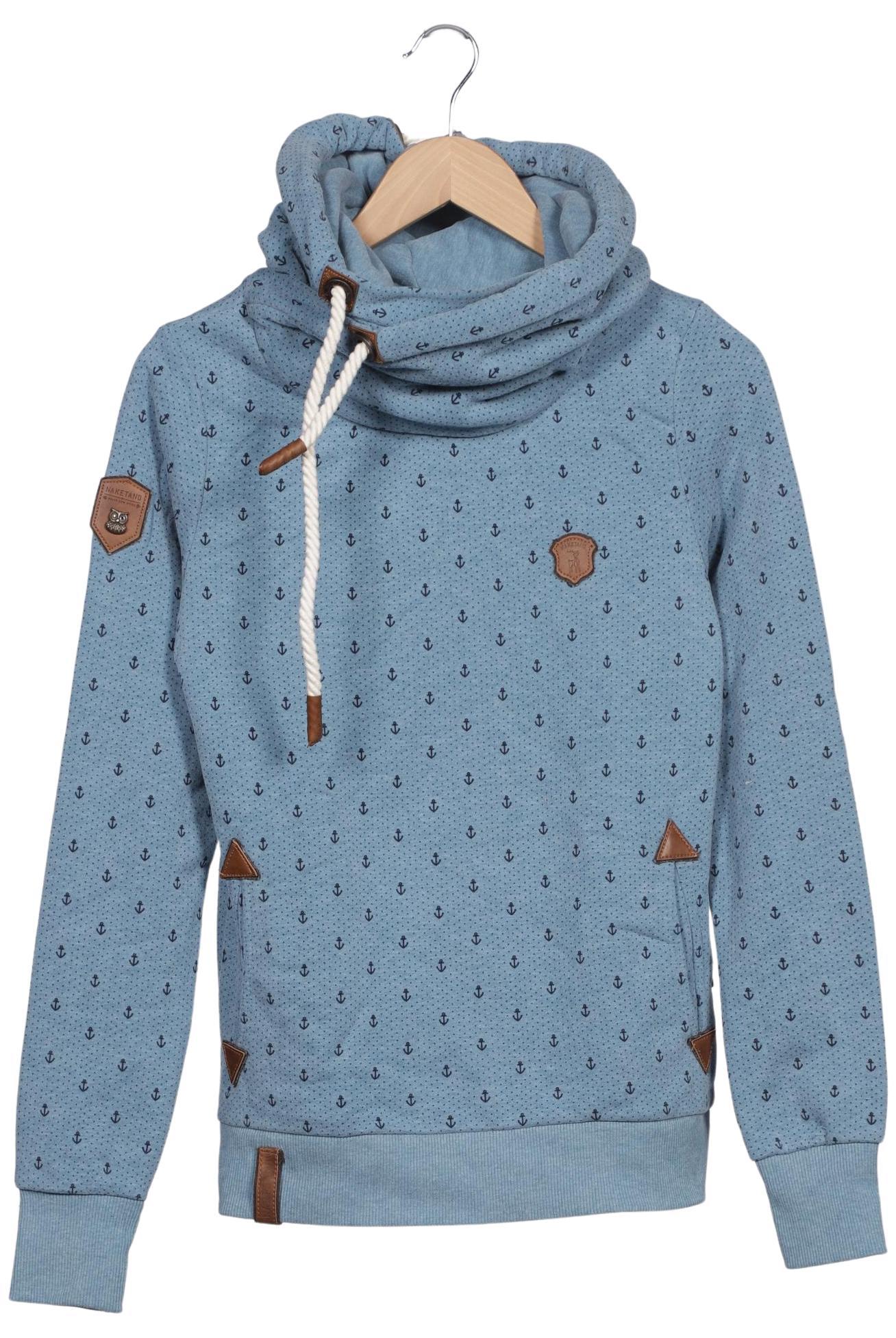

Naketano Damen Kapuzenpullover, blau, Gr. 38