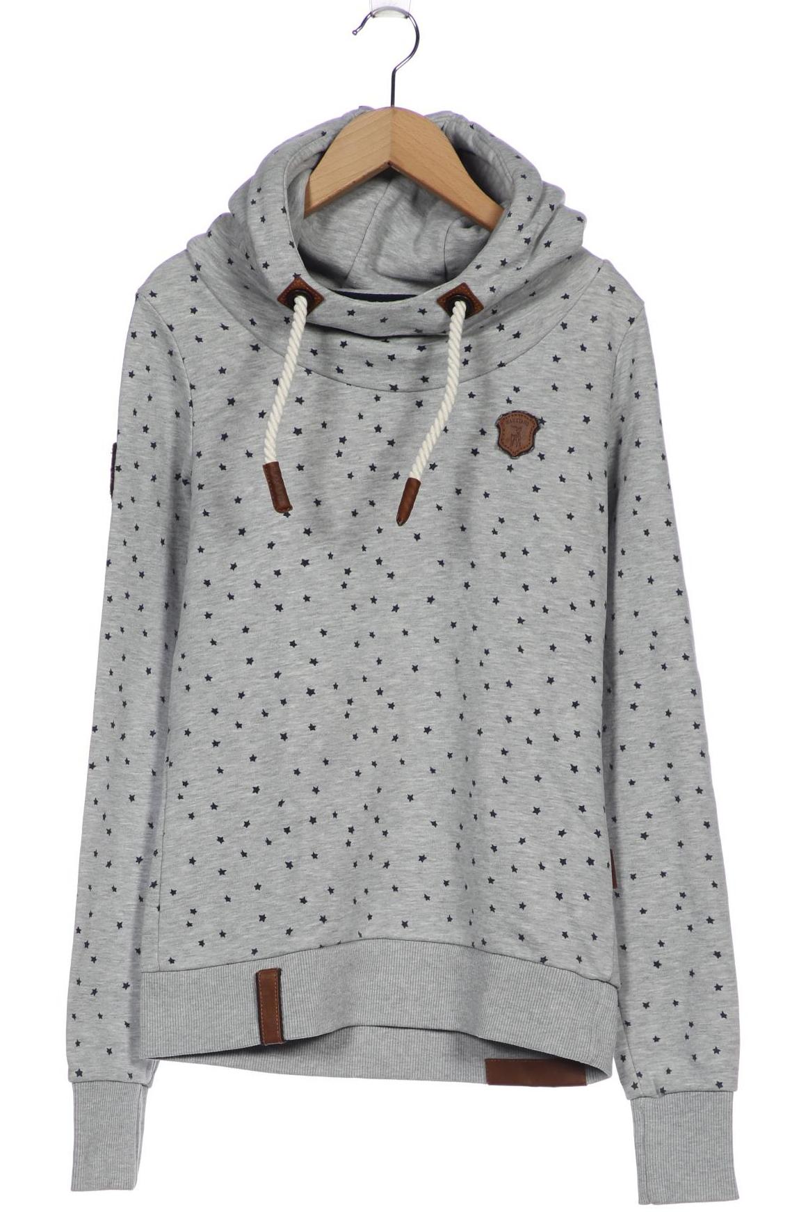 

Naketano Damen Kapuzenpullover, grau, Gr. 36