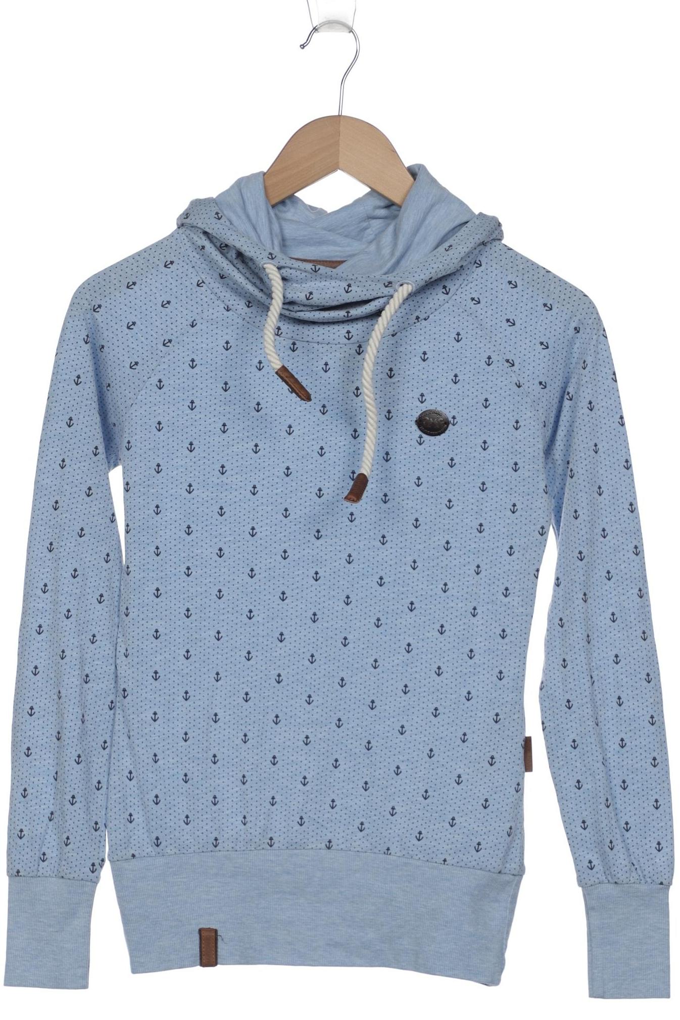 

Naketano Damen Kapuzenpullover, blau, Gr. 34