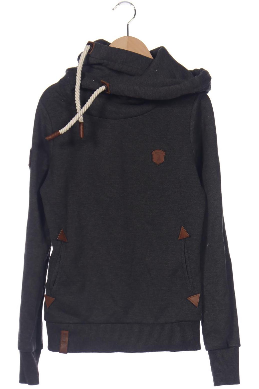 

Naketano Damen Kapuzenpullover, grau, Gr. 36