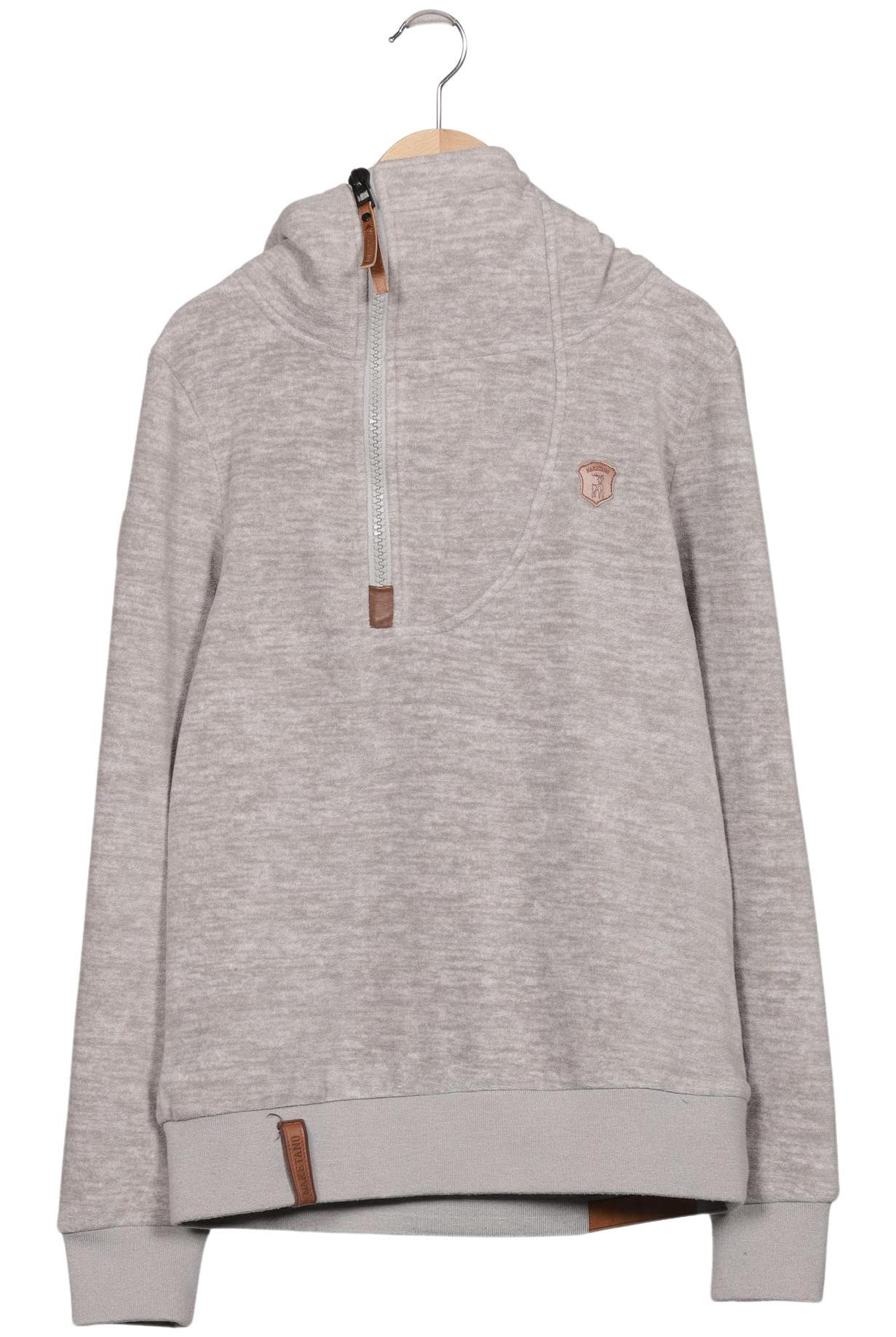 

Naketano Damen Kapuzenpullover, grau, Gr. 38