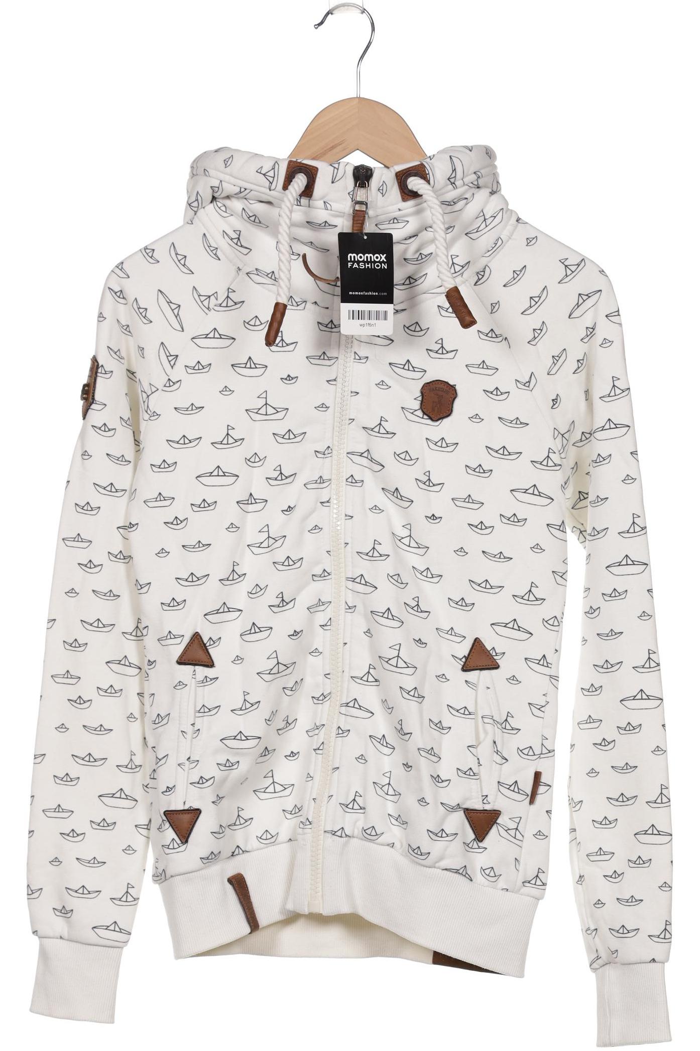 

Naketano Damen Kapuzenpullover, weiß, Gr. 36
