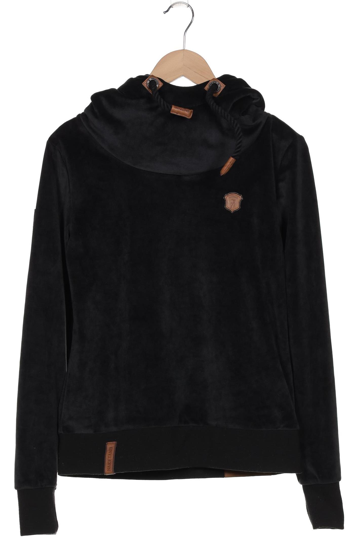 

Naketano Damen Kapuzenpullover, schwarz, Gr. 38