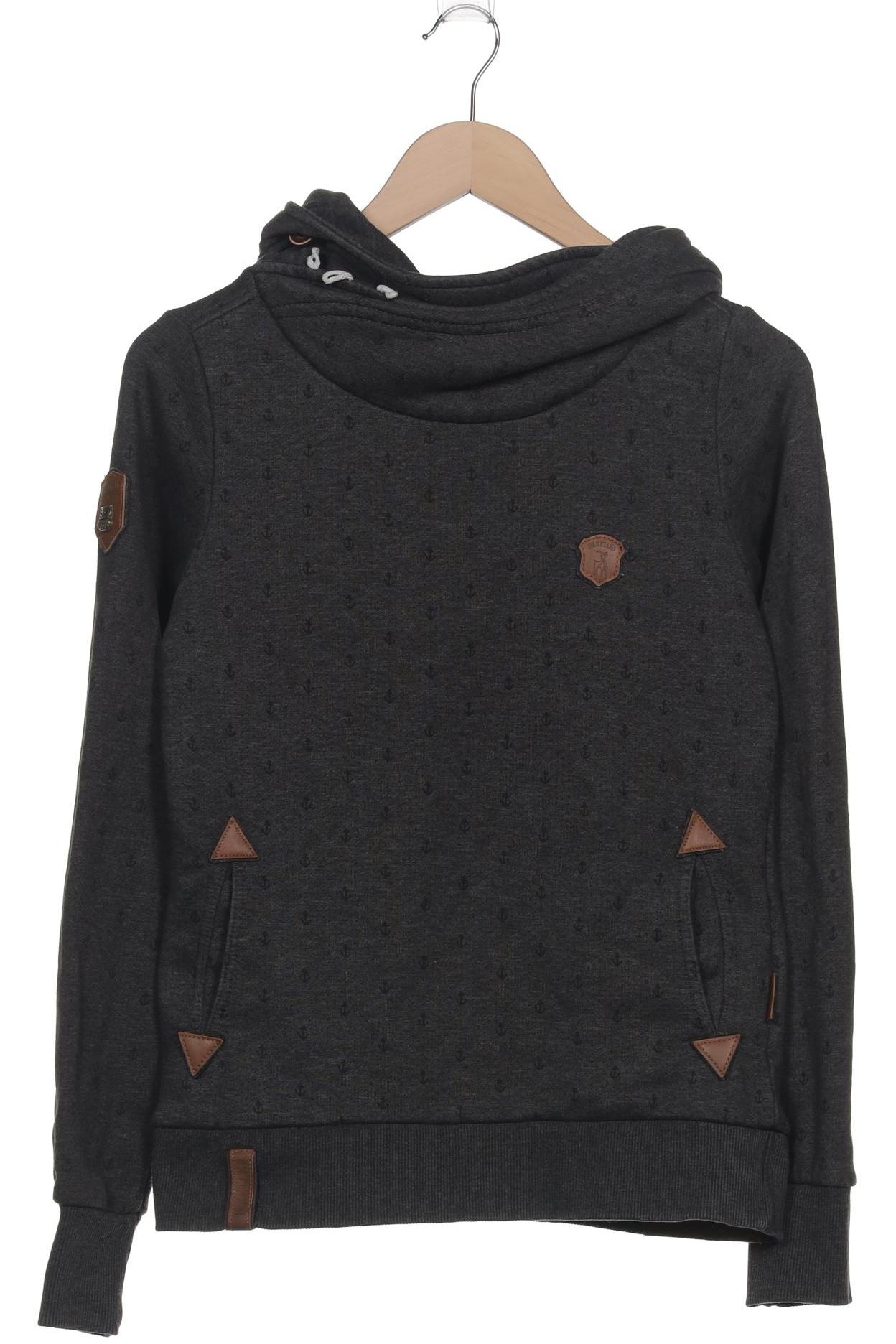 

Naketano Damen Kapuzenpullover, grau, Gr. 36