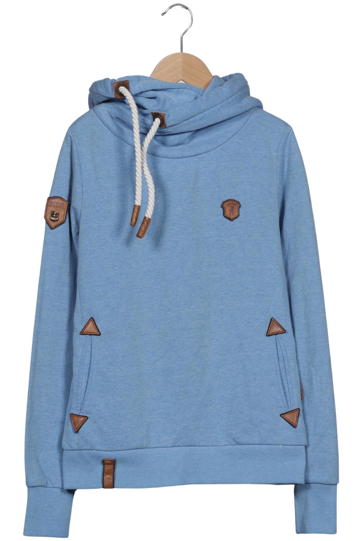 

Naketano Damen Kapuzenpullover, hellblau, Gr. 38