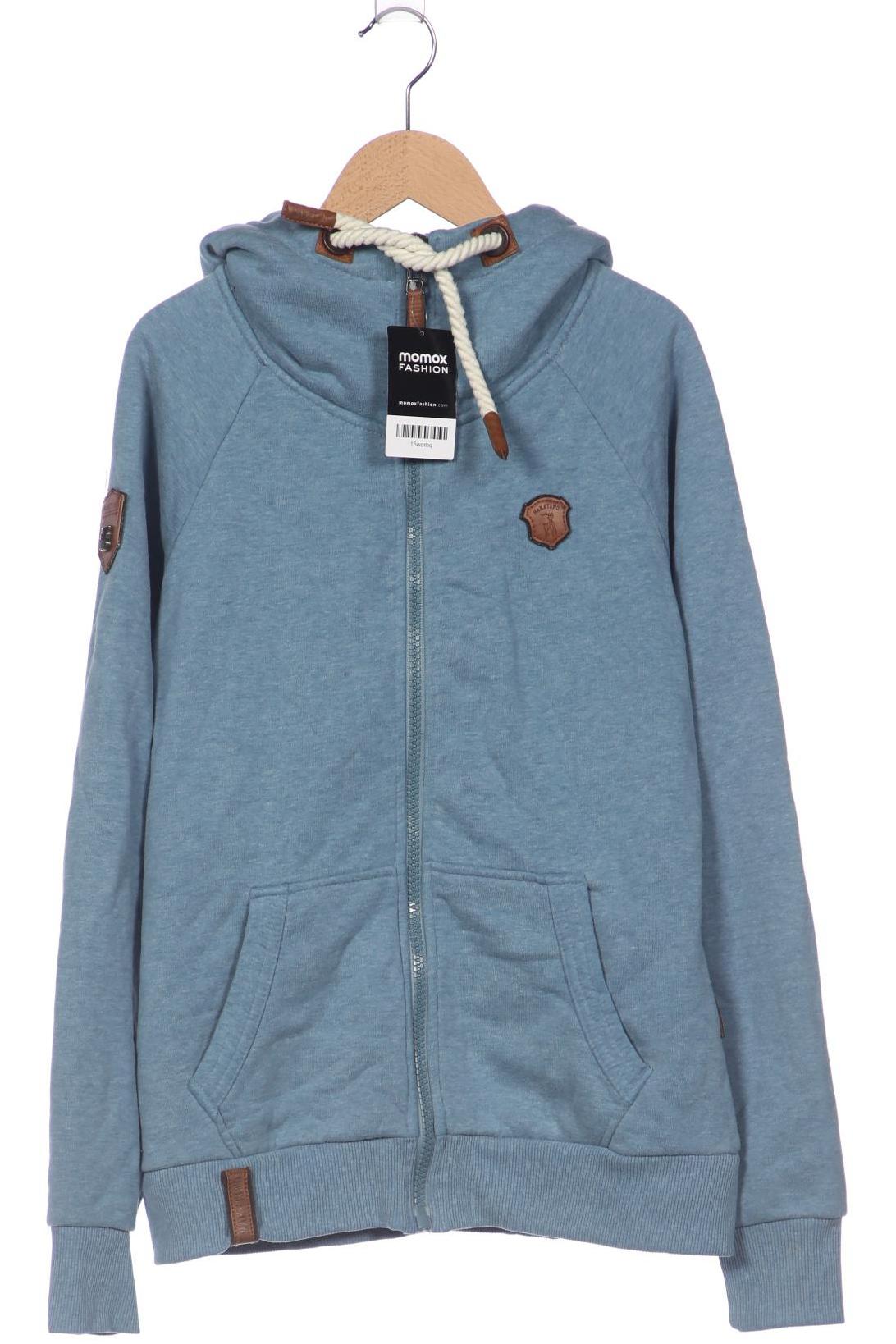 

Naketano Damen Kapuzenpullover, blau, Gr. 38
