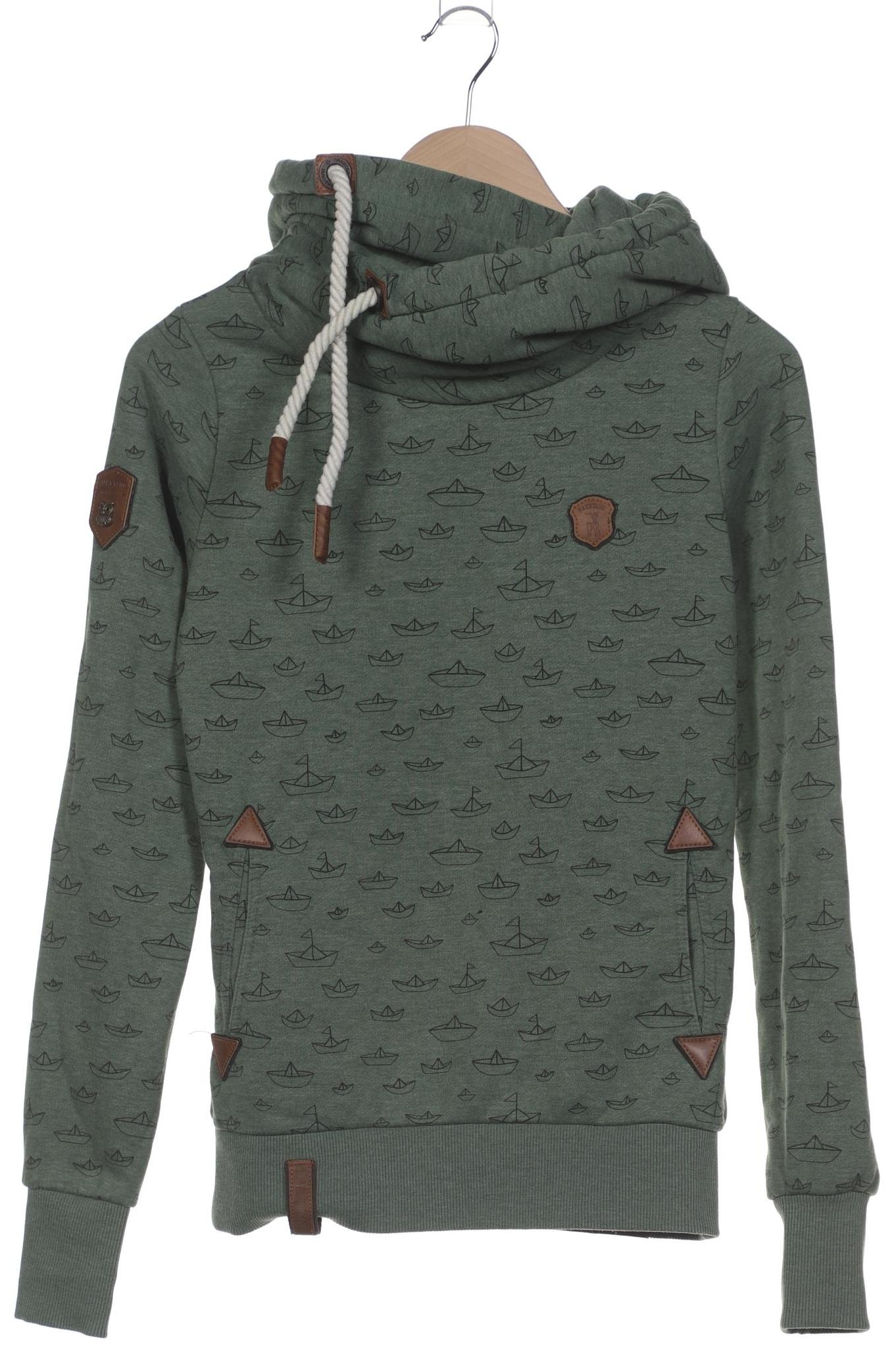 

Naketano Damen Kapuzenpullover, grün, Gr. 36