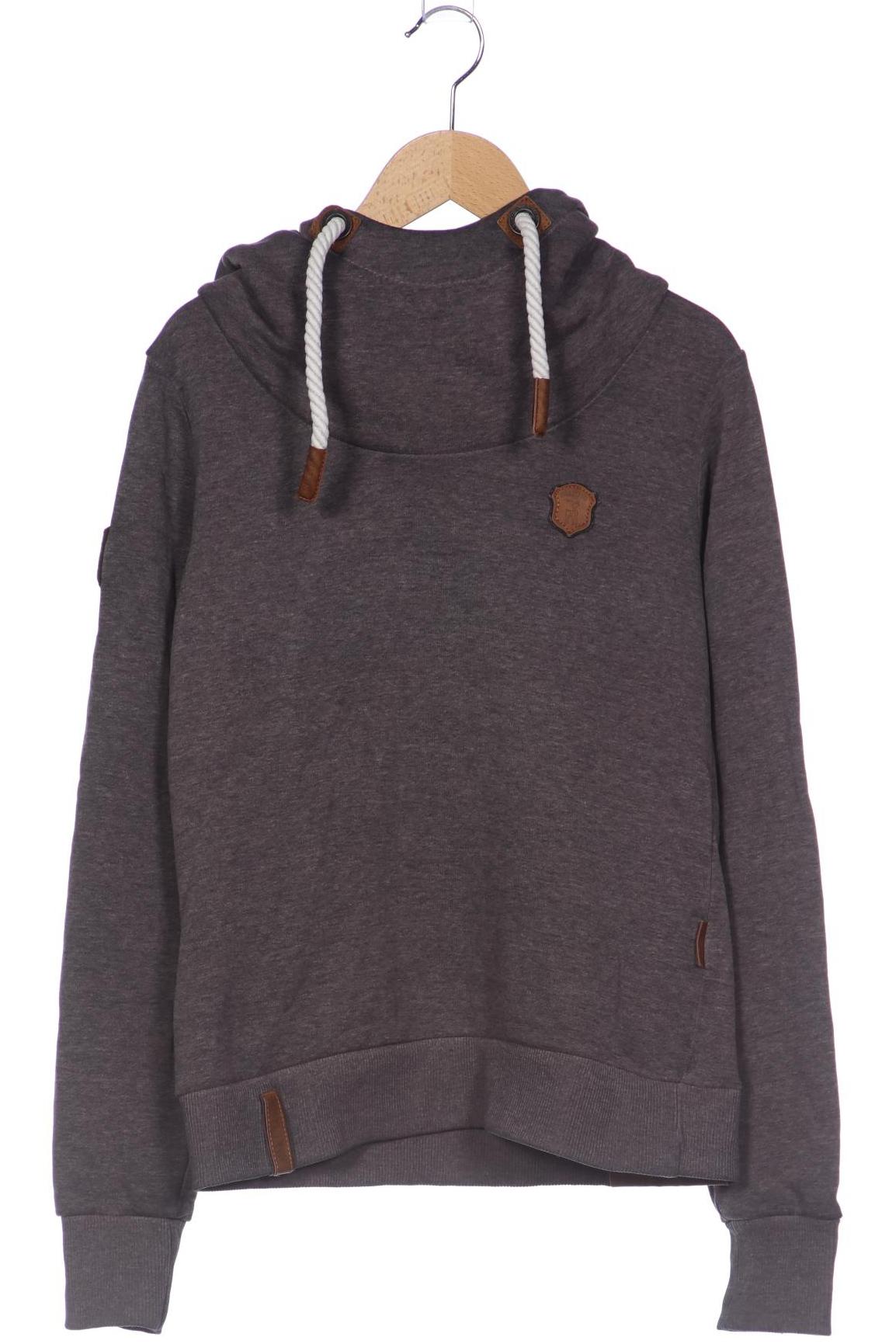 

Naketano Damen Kapuzenpullover, grau, Gr. 36