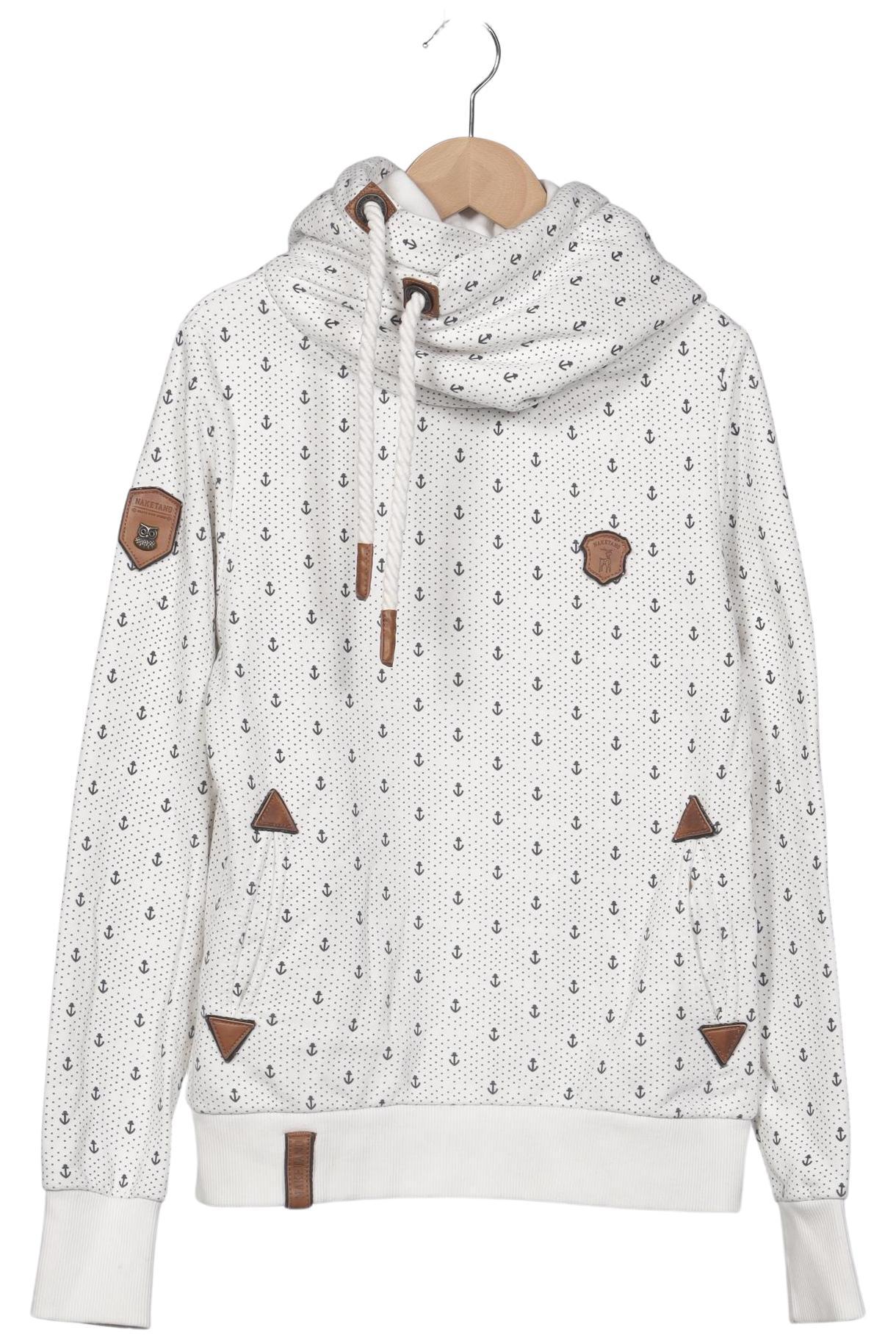 

Naketano Damen Kapuzenpullover, weiß, Gr. 36