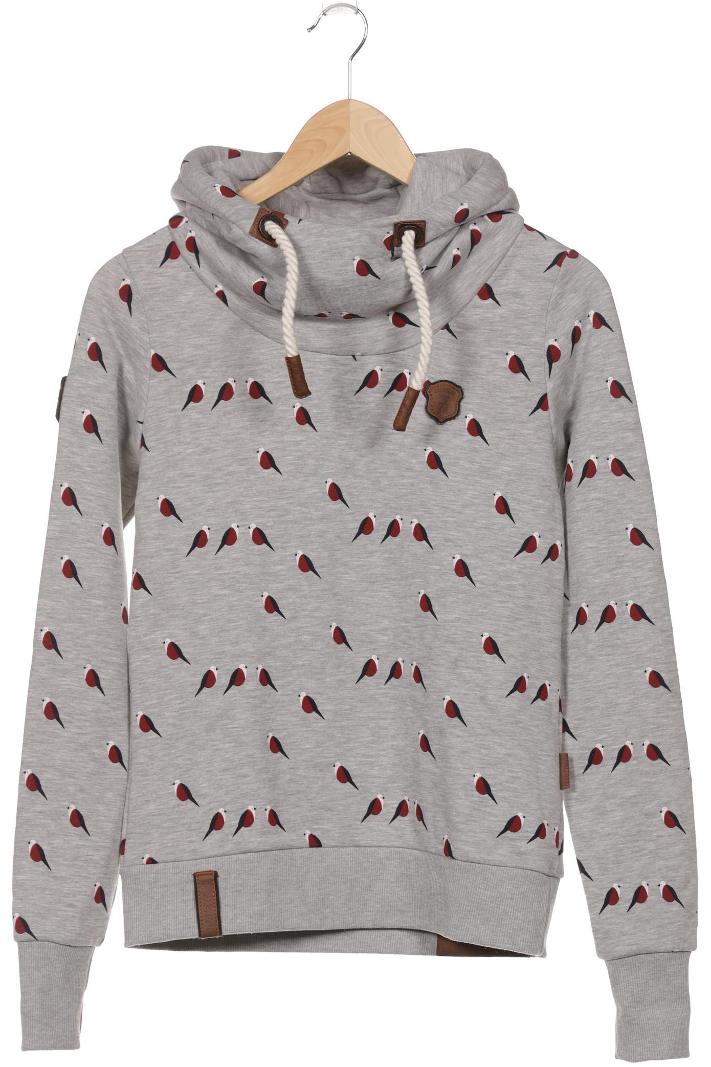 

Naketano Damen Kapuzenpullover, grau, Gr. 36